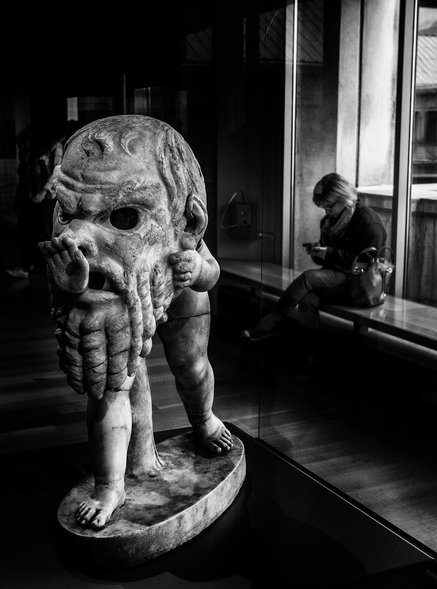 Fujifilm X-T2 sample photo. Roman mask photography