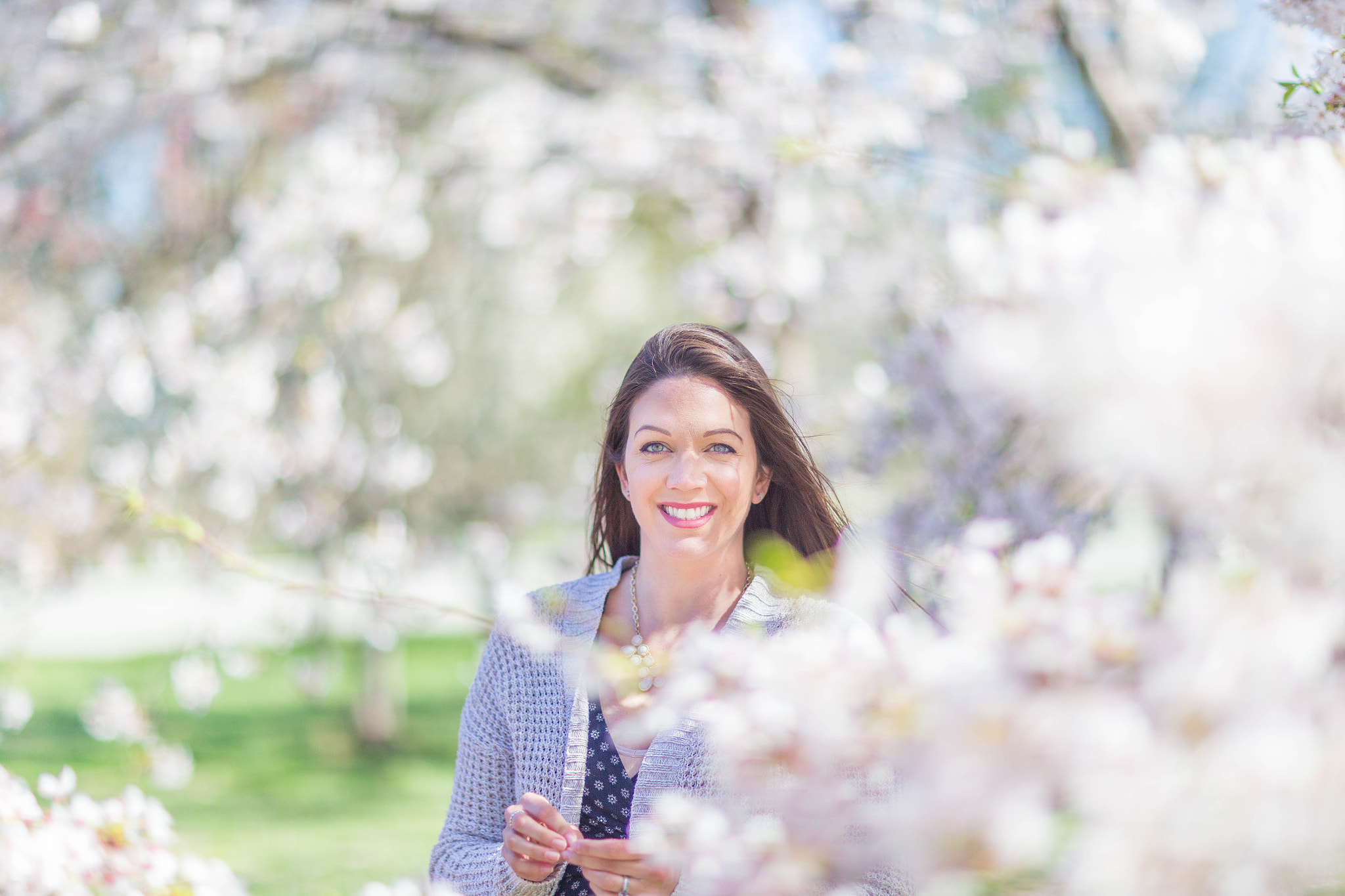 Canon EOS 6D sample photo. My beautiful wife at cherry blossom festival washington, d.c. photography