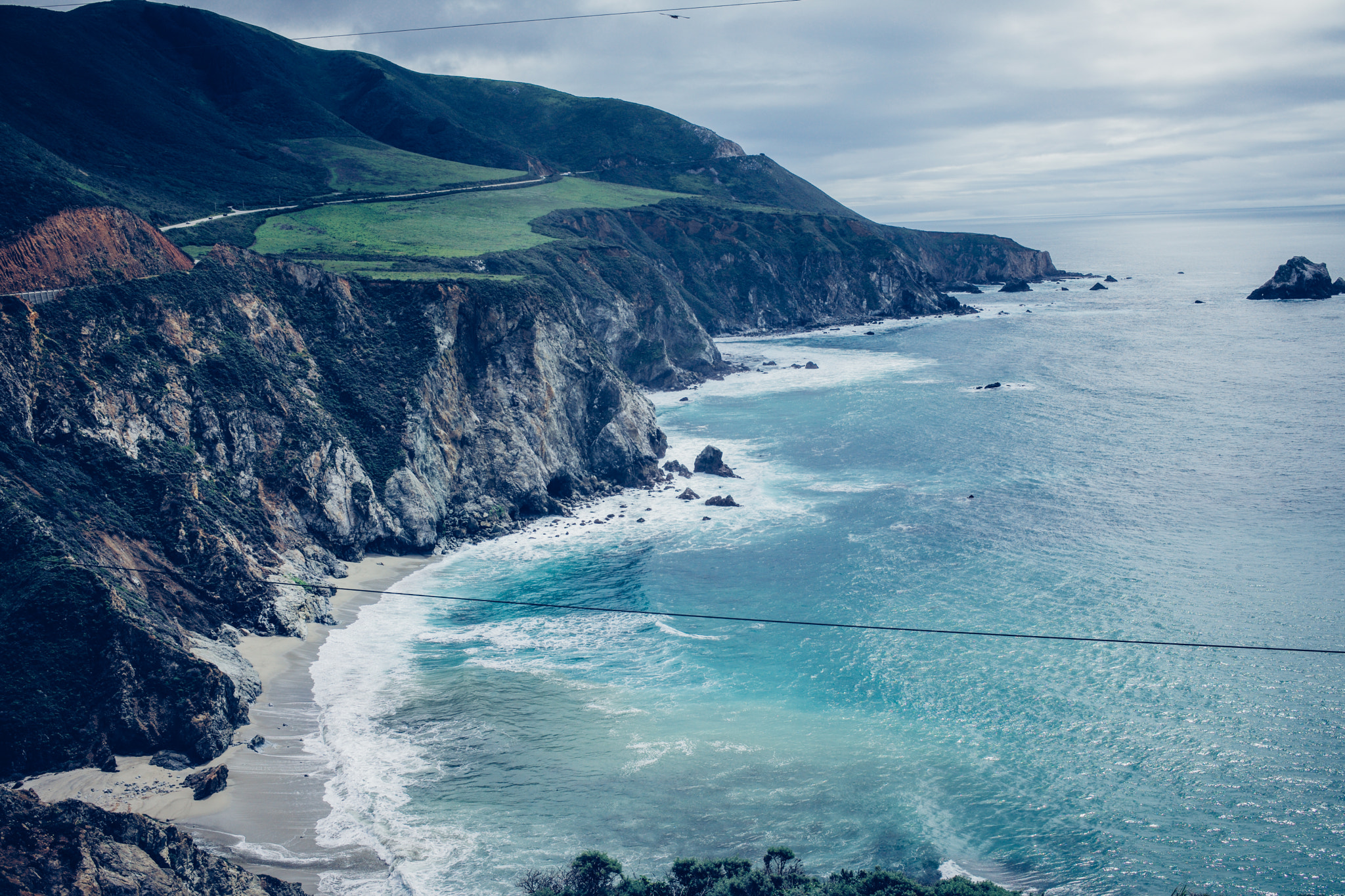 Leica Summilux-M 35mm F1.4 ASPH sample photo. California state route 1 photography