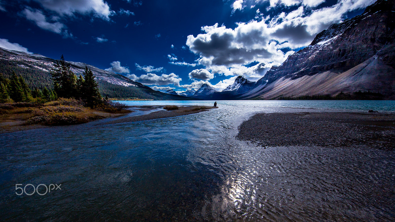 Canon EOS 6D + Canon EF 11-24mm F4L USM sample photo. Bow lake photography