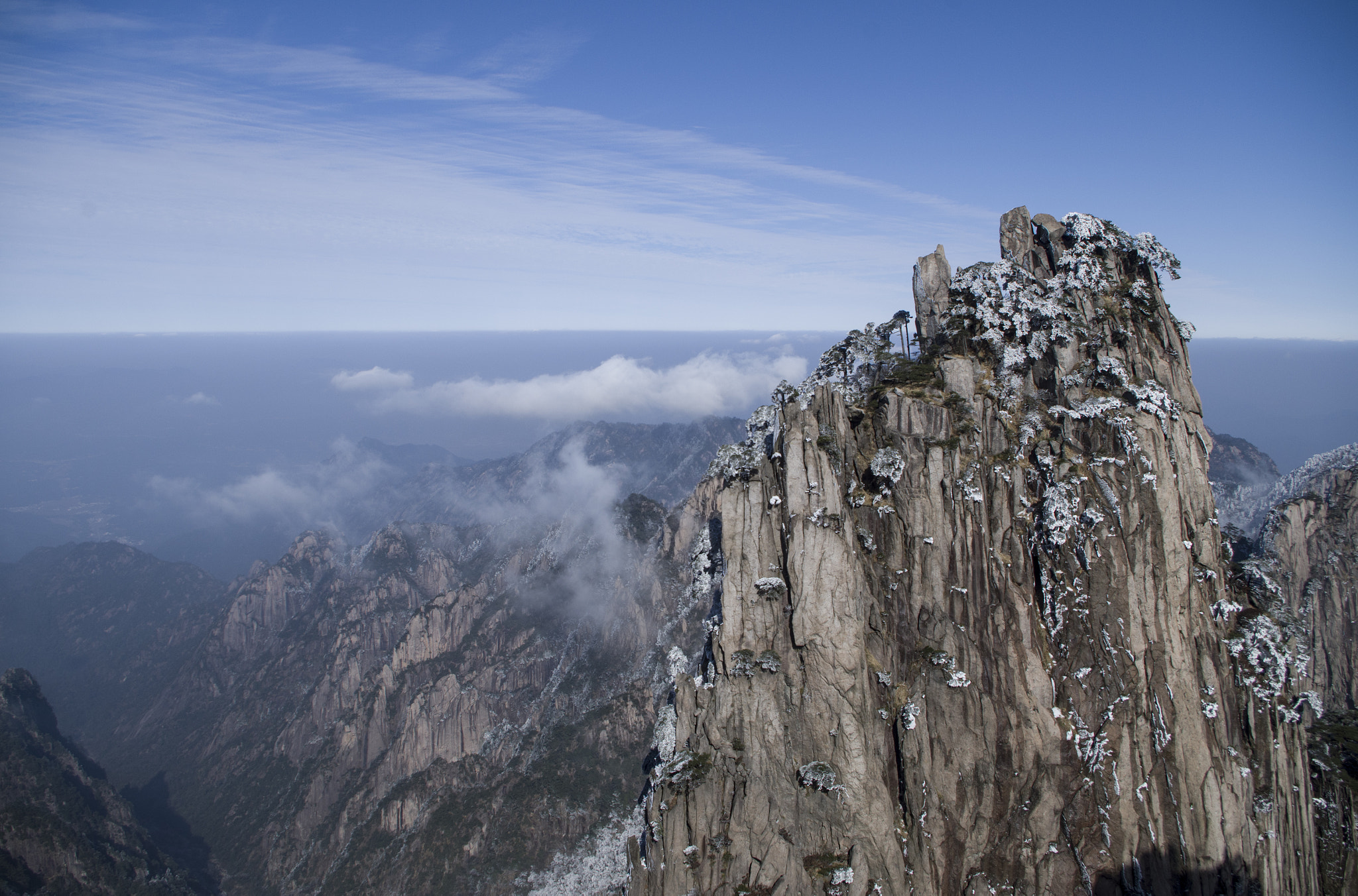 Pentax K-50 sample photo. 黄山 photography