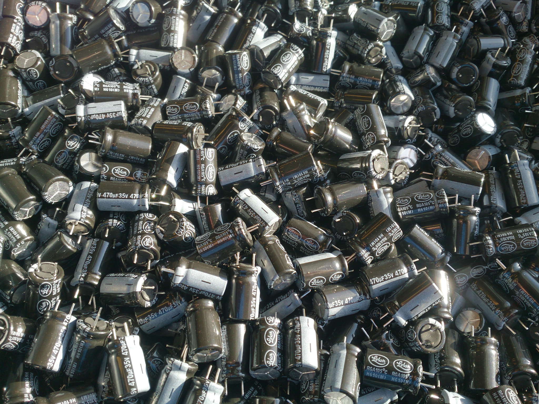 Sony Xperia ZR sample photo. Electronic components photography