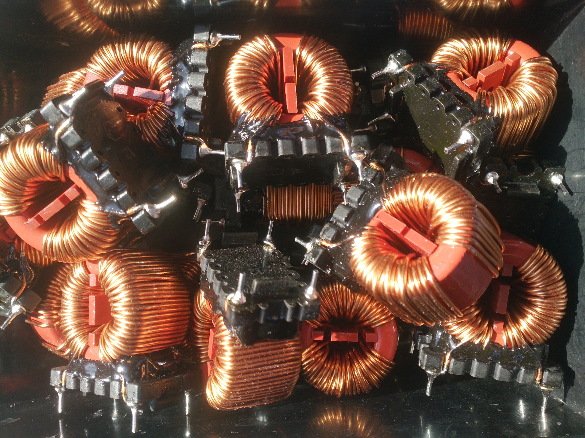 Sony Xperia ZR sample photo. Electronic components photography