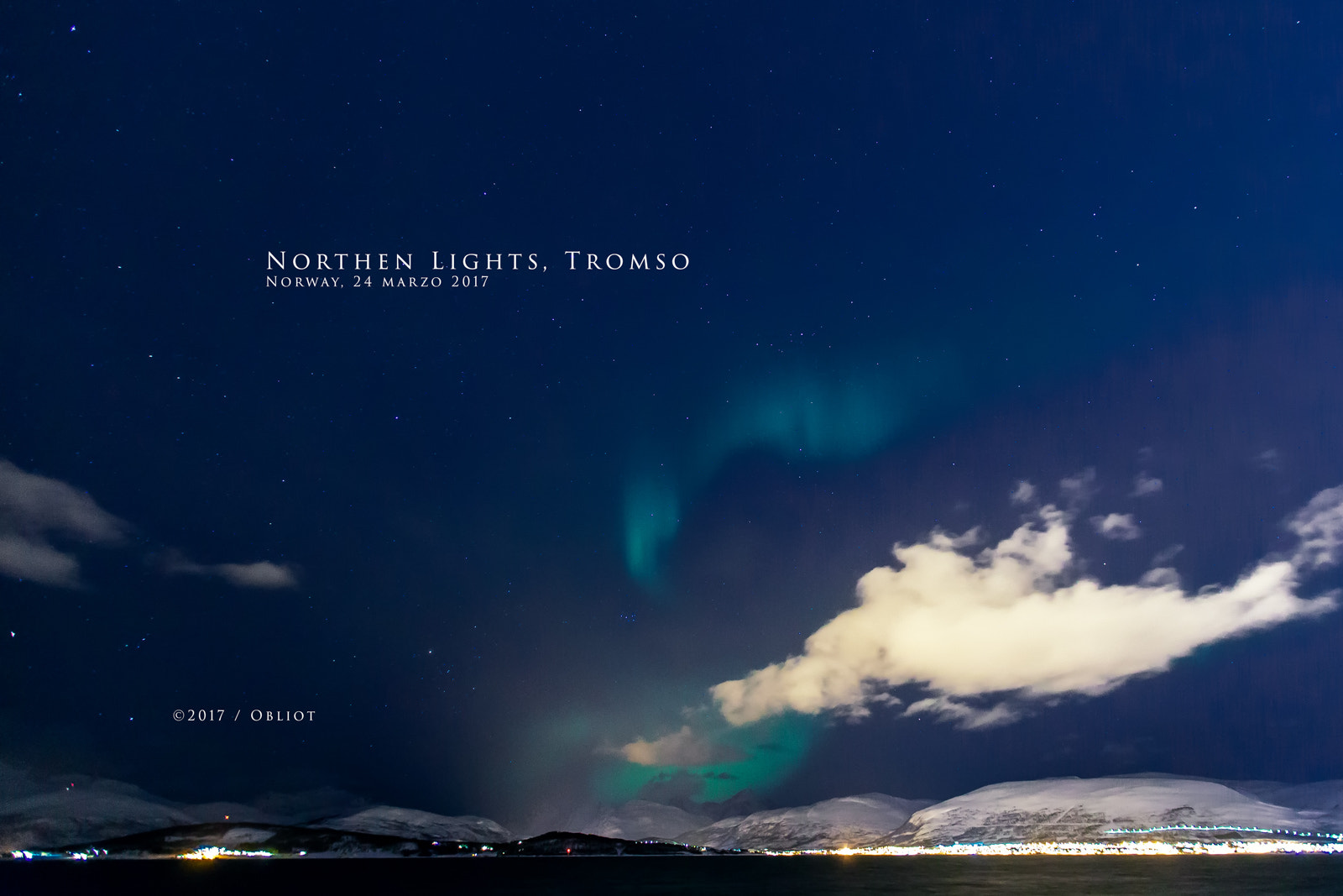 Canon EF 16-35mm F2.8L II USM sample photo. Northen lights, tromso photography