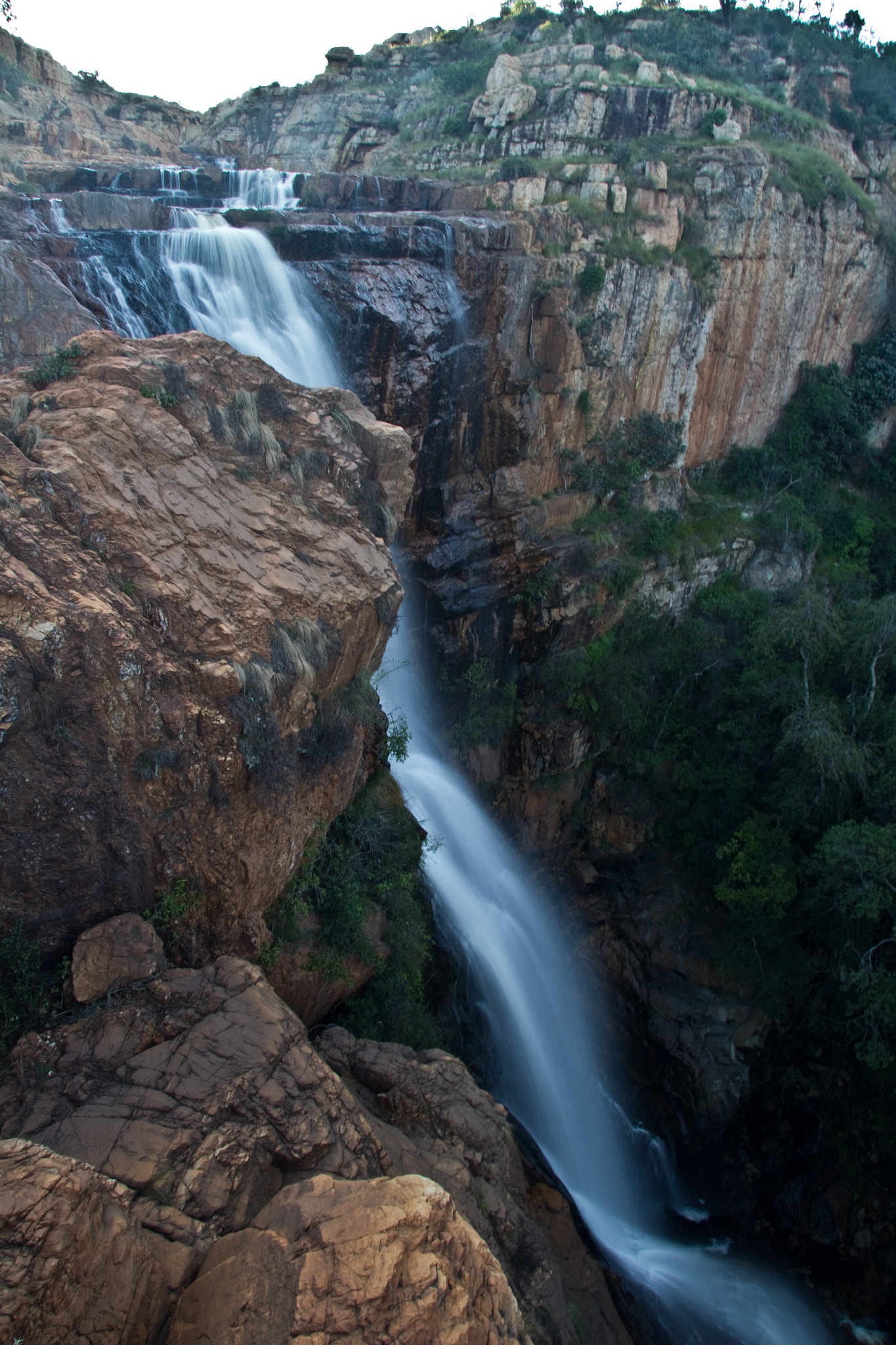 Canon EOS 60D + Canon EF-S 17-85mm F4-5.6 IS USM sample photo. Kgaswane waterfall photography
