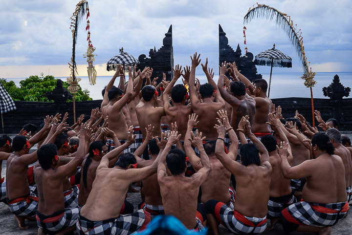 Nikon D610 + Nikon AF-S Nikkor 50mm F1.8G sample photo. Kecak dance in bali indonesia. photography