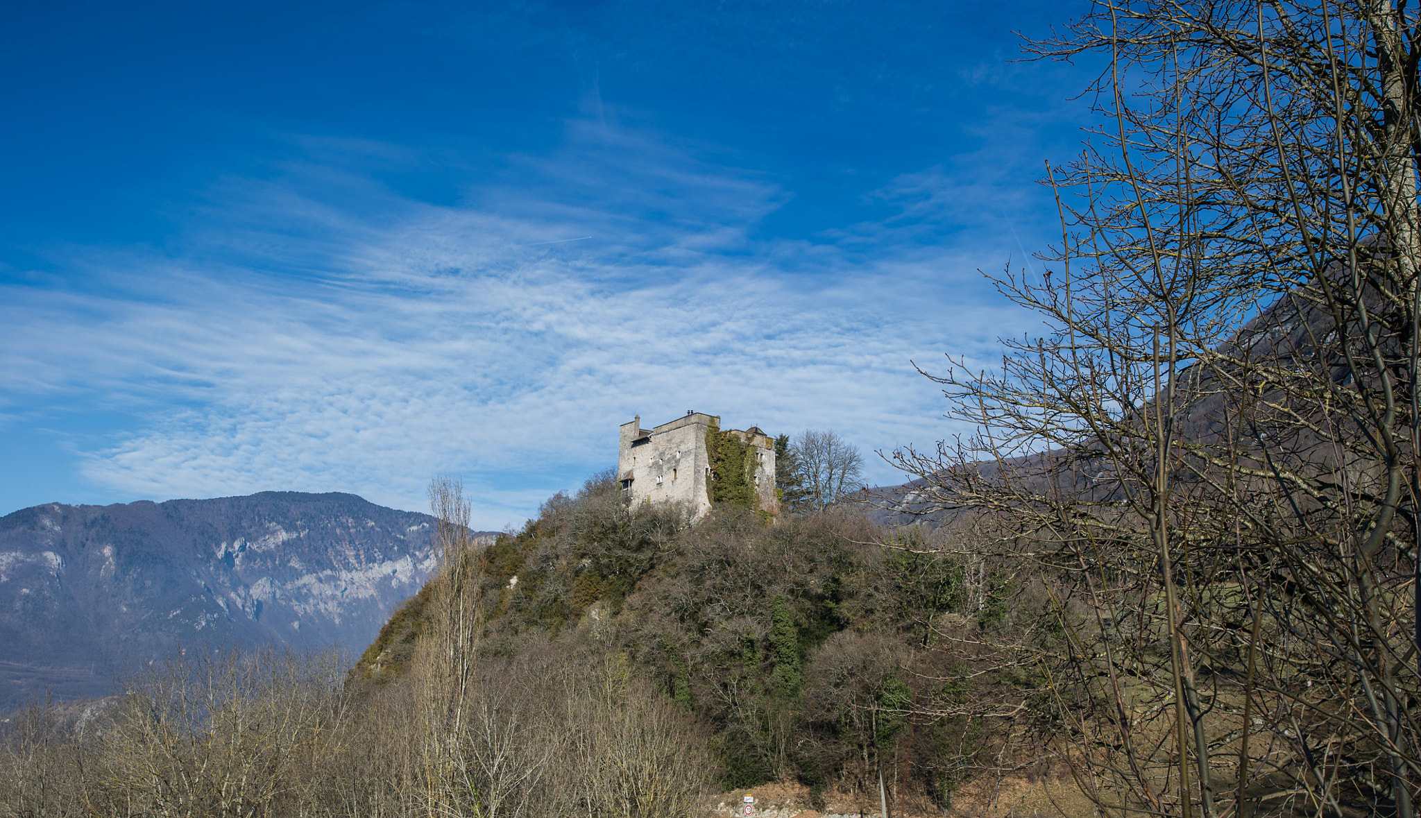 Nikon AF-S Nikkor 200-400mm F4G ED-IF VR sample photo. Château d'arcine photography