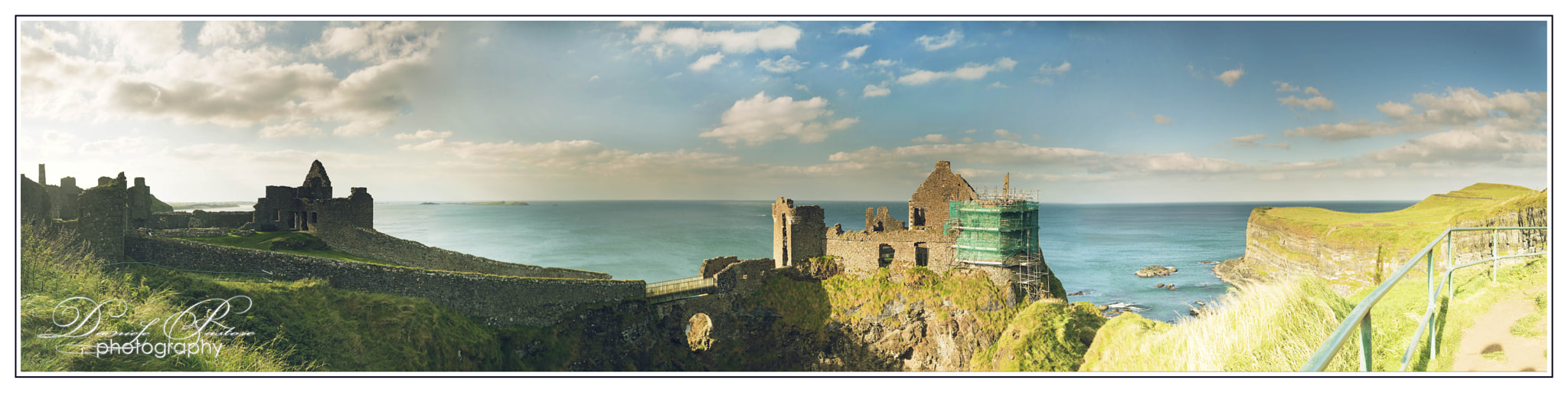 Nikon D800 + Nikon AF-S Nikkor 16-35mm F4G ED VR sample photo. Dunluce castle photography