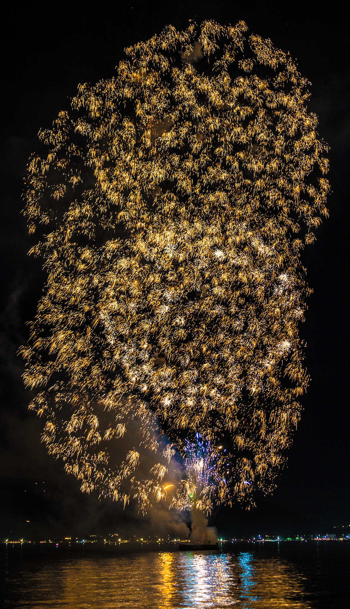 Nikon D600 sample photo. Fuochi artificiali photography