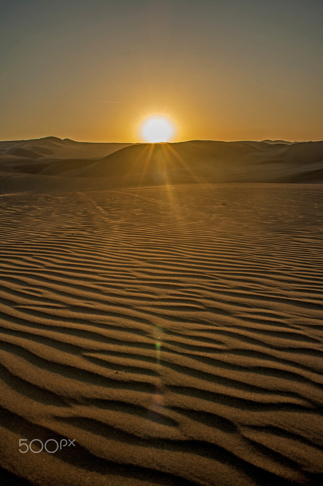 Canon EF-S 18-55mm F3.5-5.6 IS sample photo. Sunset in the desert photography