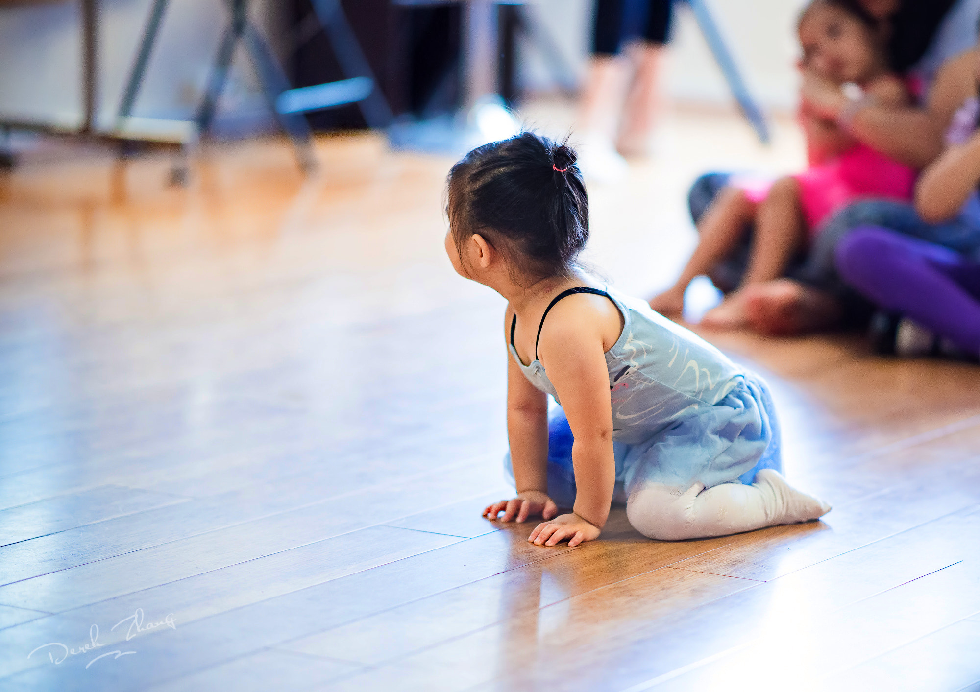 Nikon D800E + Nikon AF-S Nikkor 35mm F1.8G ED sample photo. Little ballerina's class photography