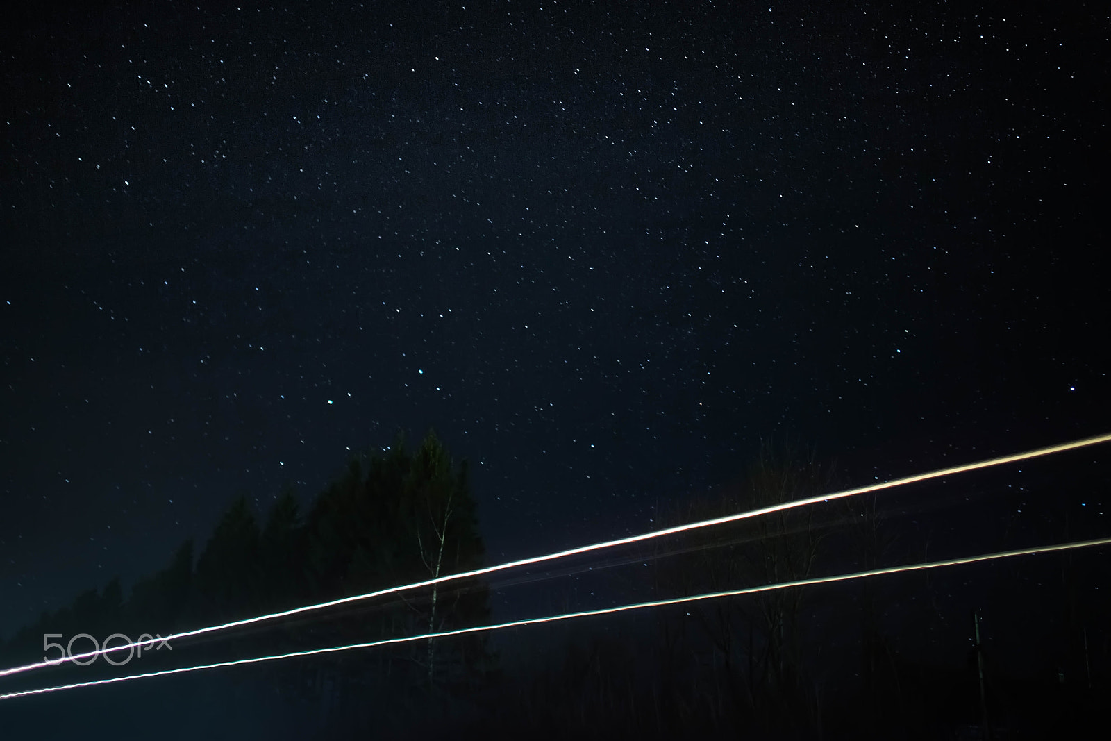 Canon EF-M 22mm F2 STM sample photo. Night on the road. photography
