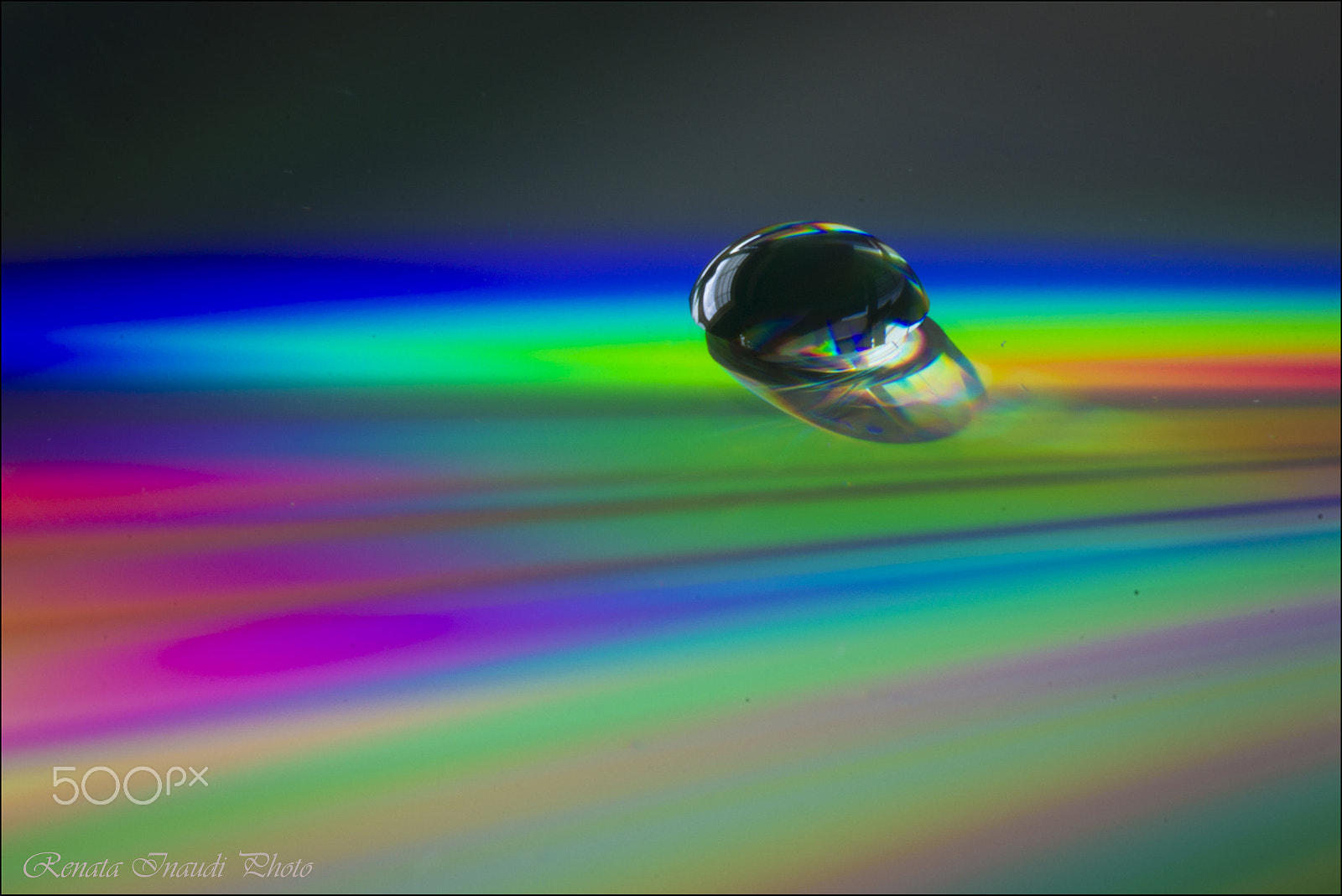 Canon EF 100mm F2.8L Macro IS USM sample photo. Colour drop photography