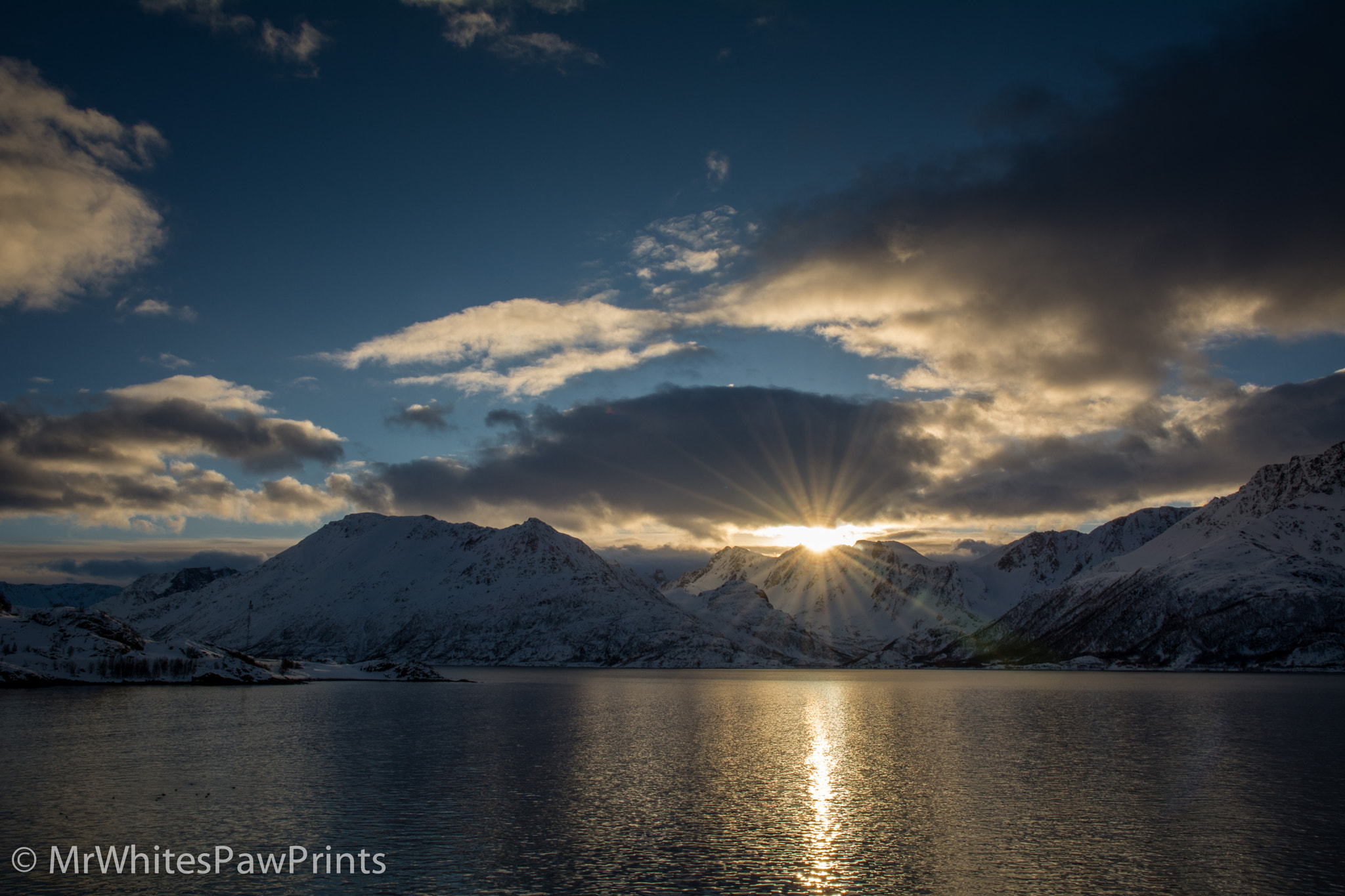 Nikon D7100 sample photo. Sortland sunset photography
