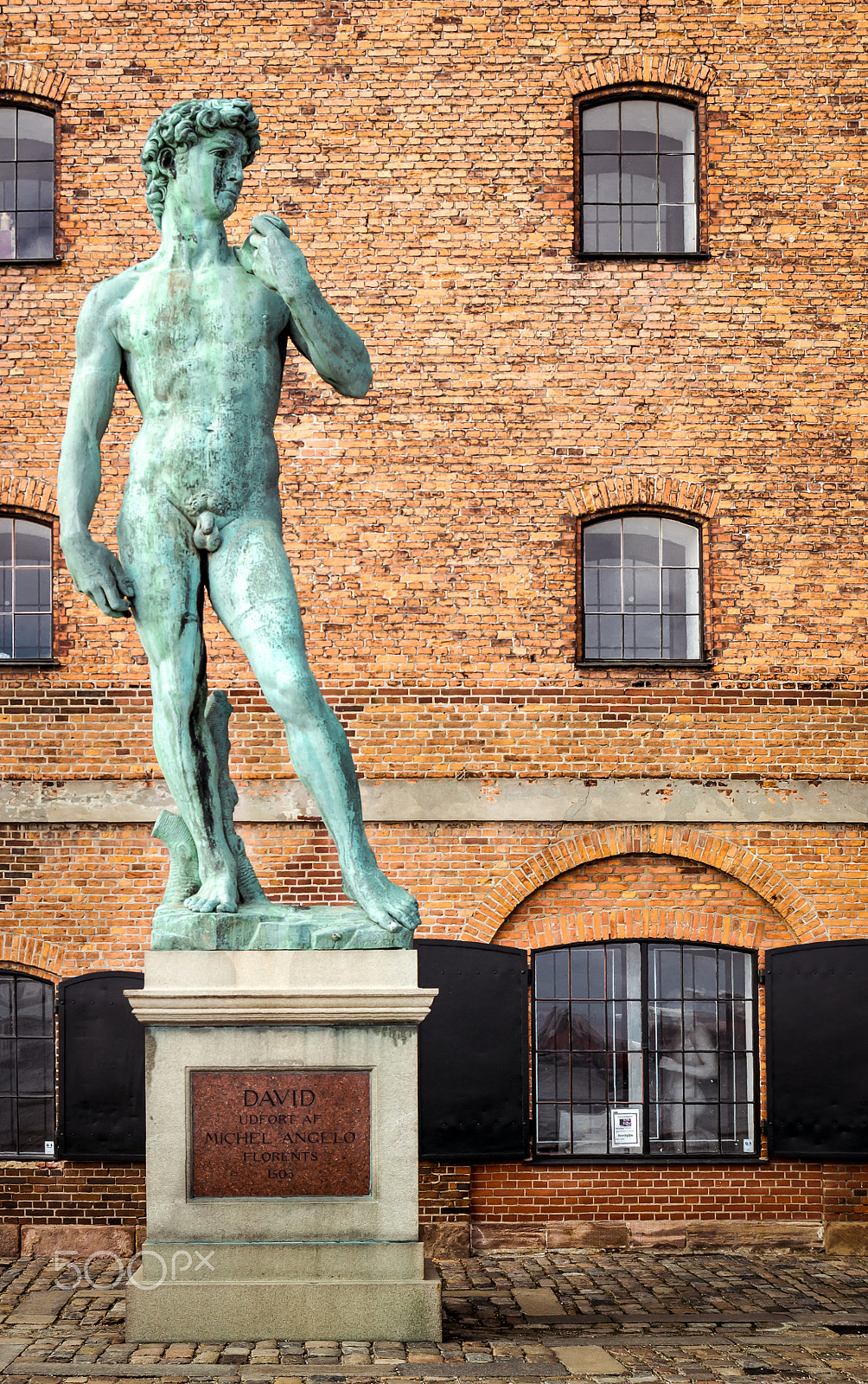 Nikon D3100 + Tamron SP AF 17-50mm F2.8 XR Di II VC LD Aspherical (IF) sample photo. The michelangelo's david in copenahgen photography