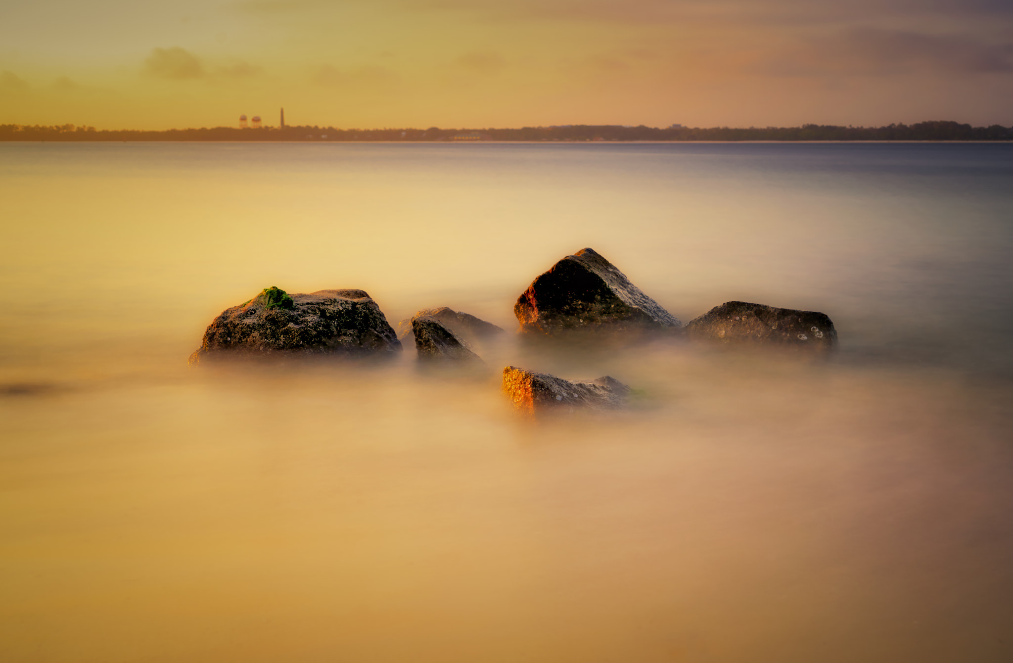 Sony FE 24-240mm F3.5-6.3 OSS sample photo. Misty evening photography