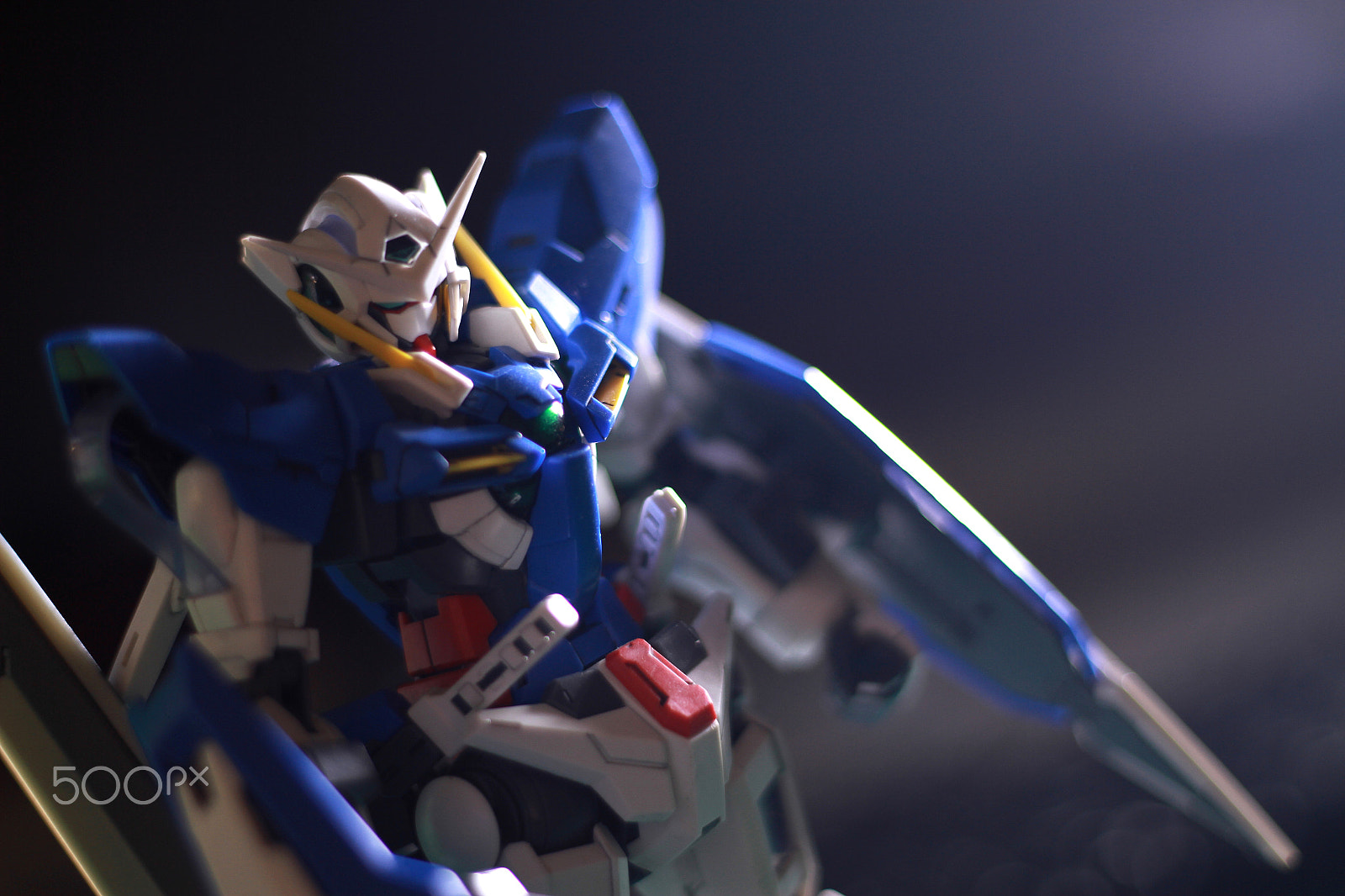 Canon EOS 7D + Canon EF 50mm F1.8 STM sample photo. Gundam exia photography