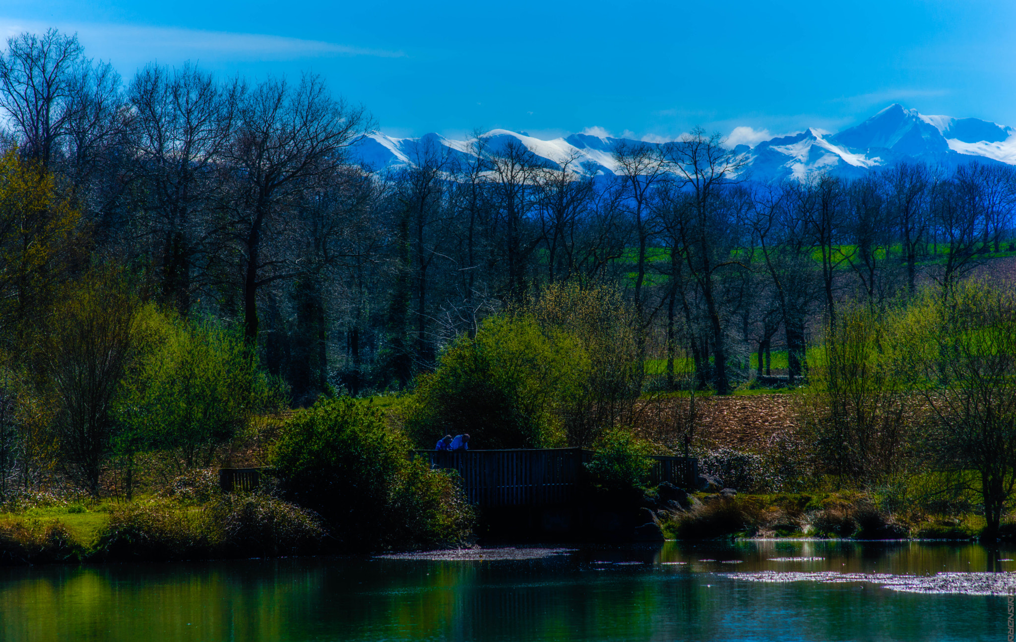 Sigma 70-300mm F4-5.6 APO DG Macro sample photo. Lac du gabas photography