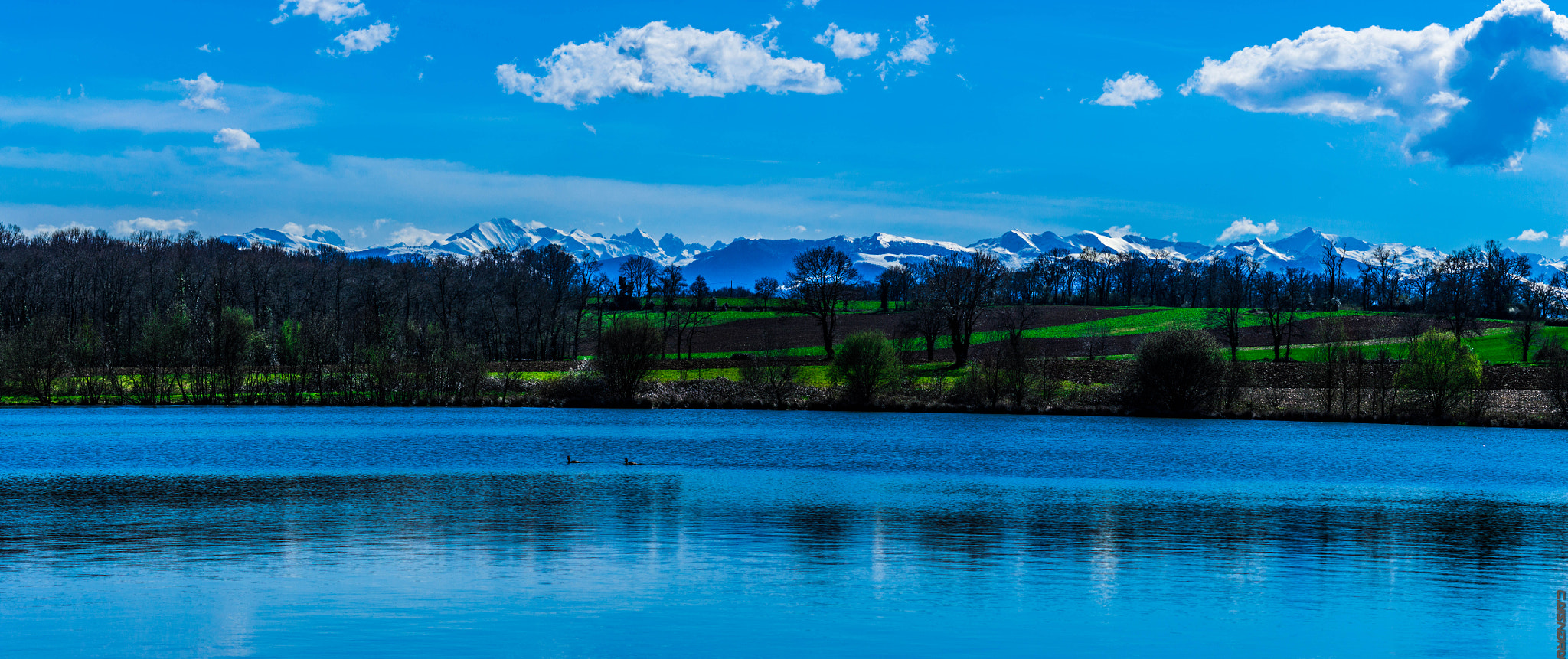 Sigma 70-300mm F4-5.6 APO DG Macro sample photo. Lac du gabas photography