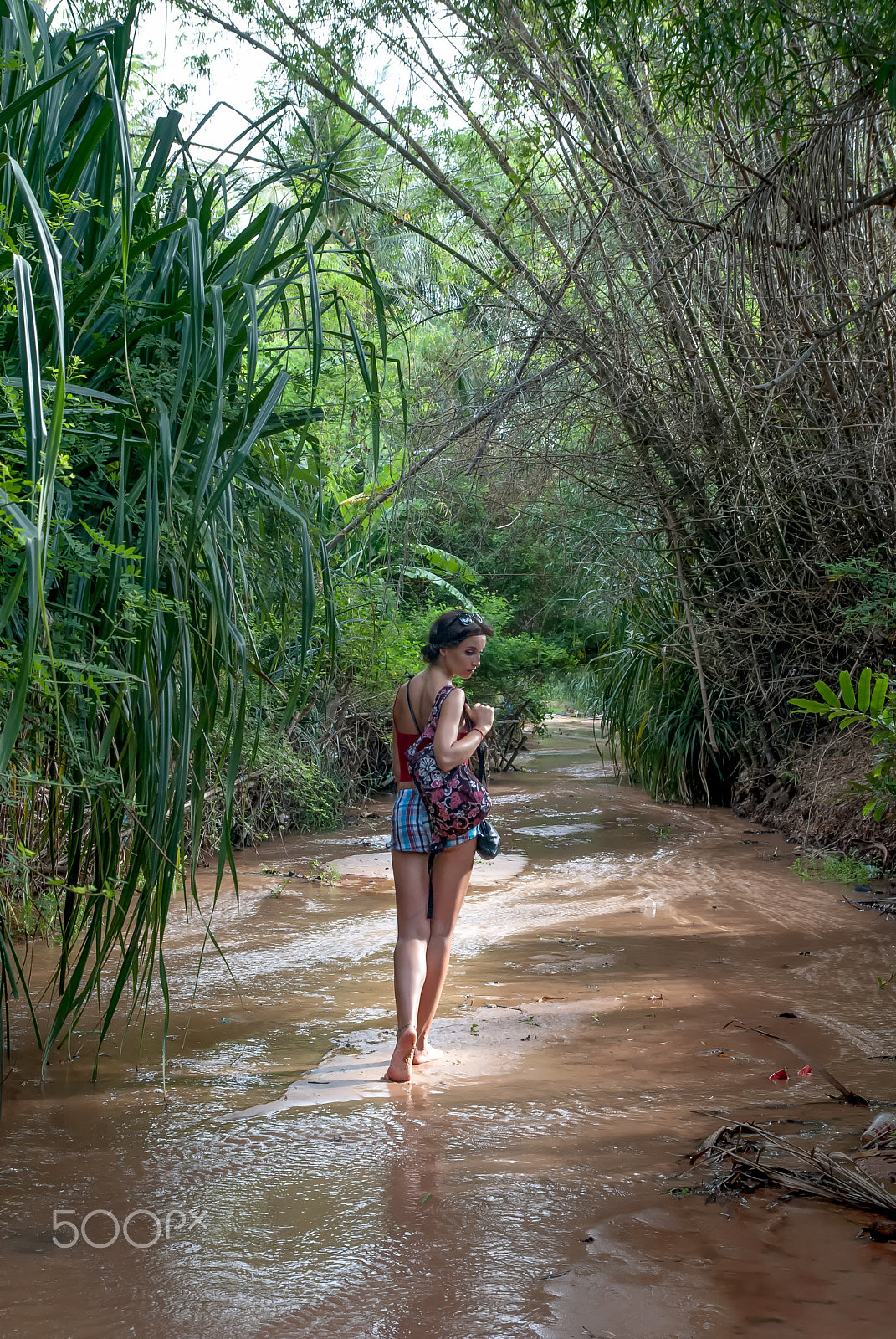 Nikon D80 sample photo. Fairy stream mui ne vietnam photography