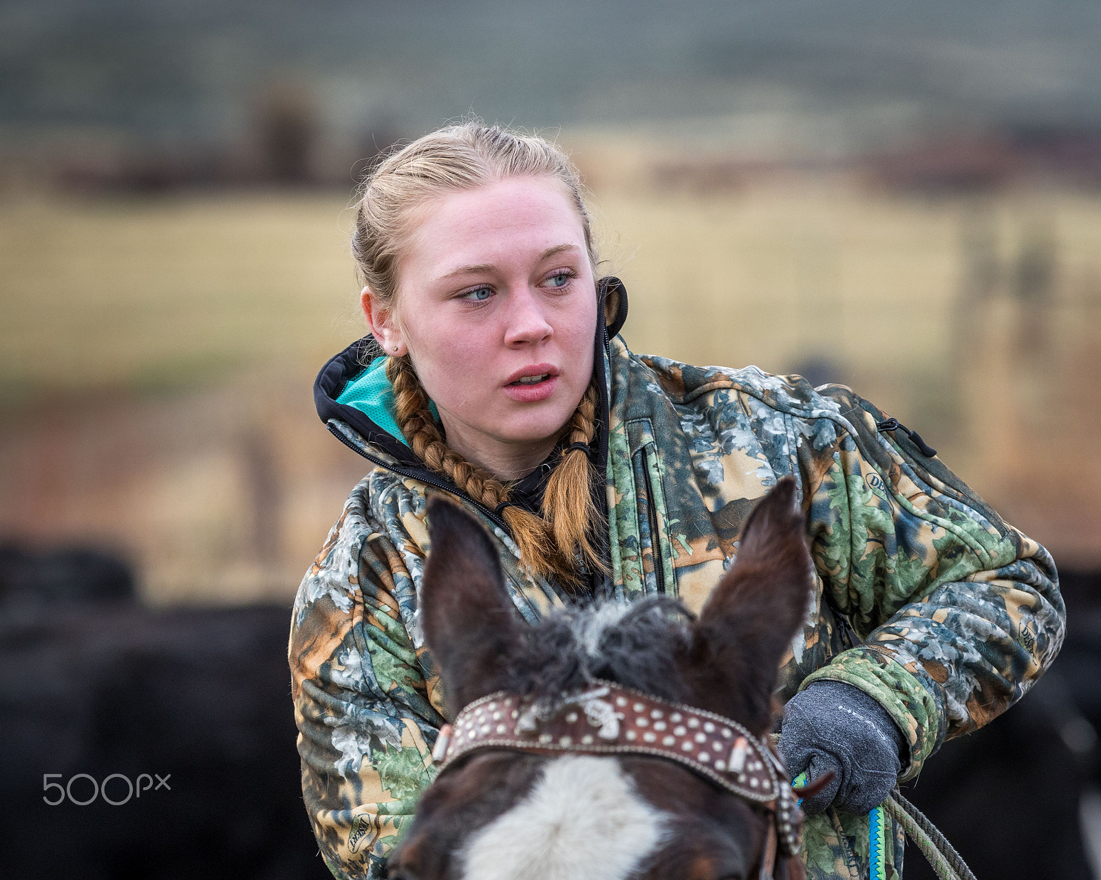 Canon EF 70-200mm F2.8L IS II USM sample photo. Cowgirl photography