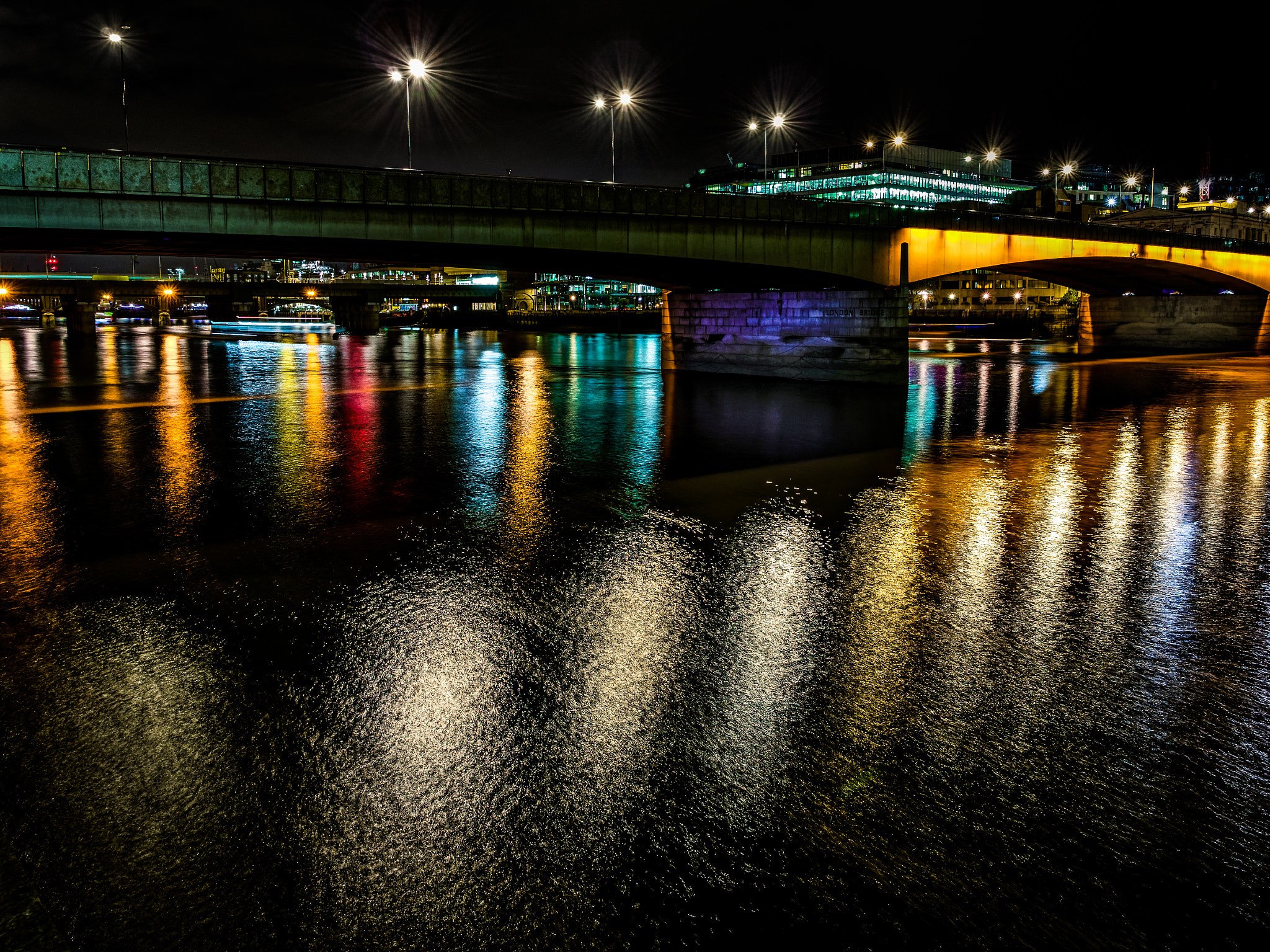 Panasonic Lumix DMC-GX8 sample photo. Bridge over coloured water 2/2 photography