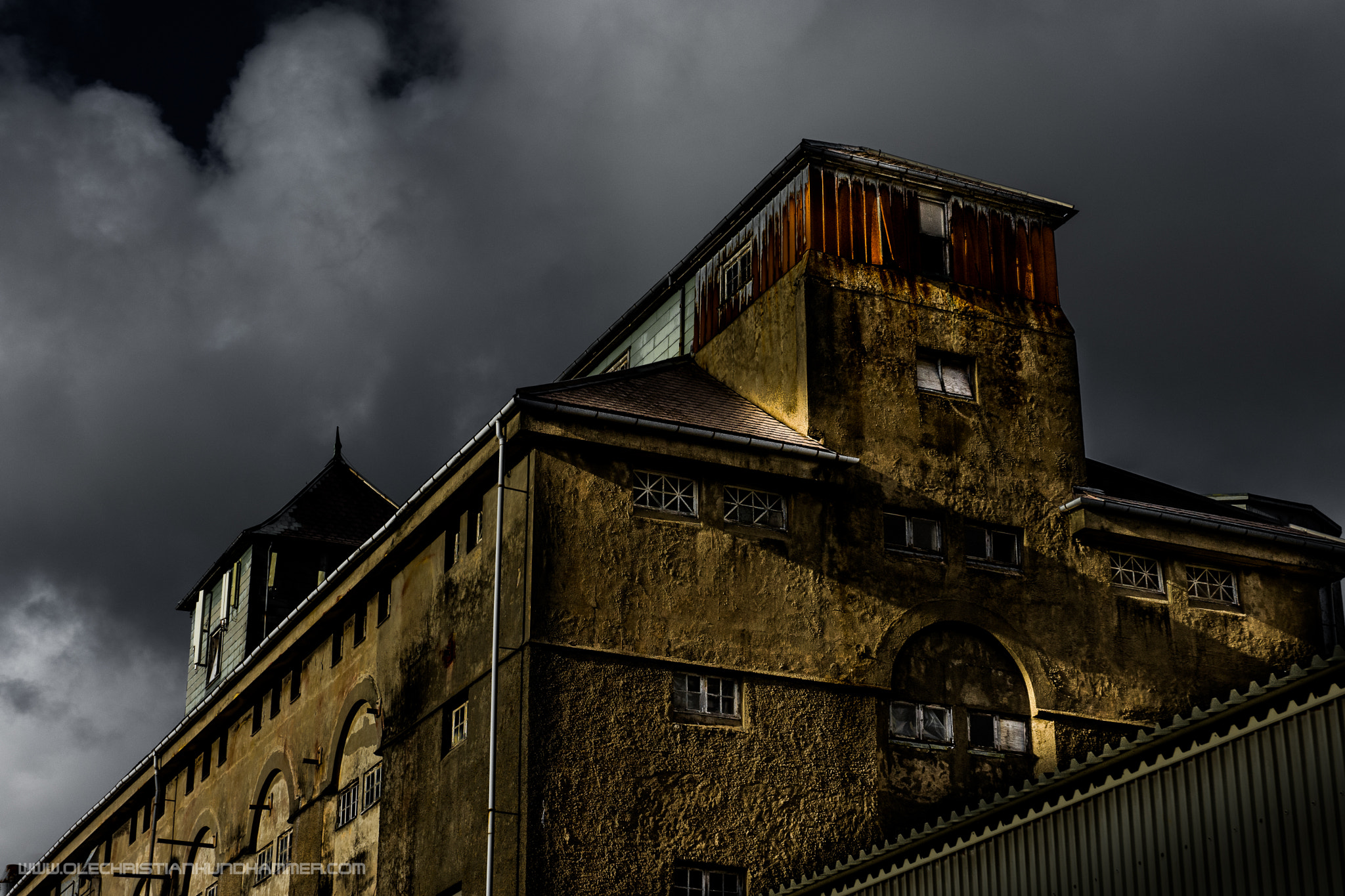Nikon D7200 sample photo. Closed factory photography