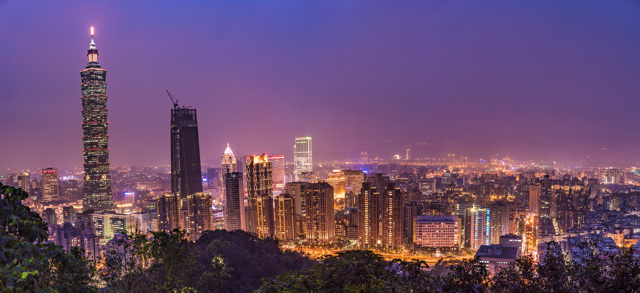 Sony a7S sample photo. Elephant mountain of taipei photography