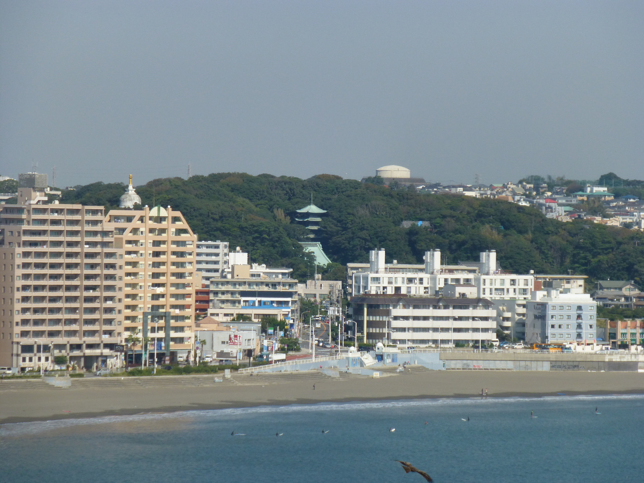 Panasonic Lumix DMC-ZS20 (Lumix DMC-TZ30) sample photo. Fujisawa beachfront photography