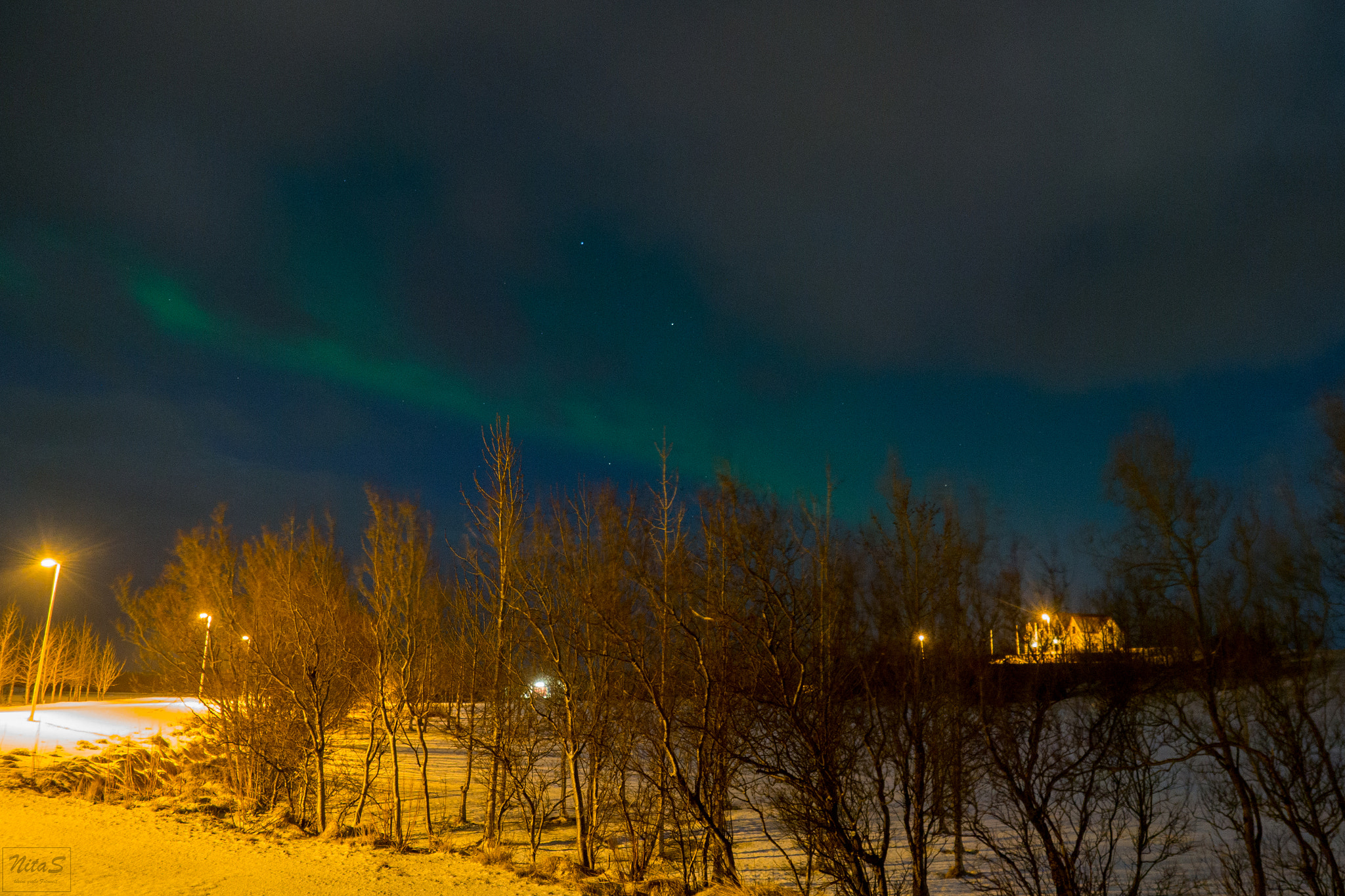 Olympus OM-D E-M1 Mark II sample photo. A shade of northern lights photography