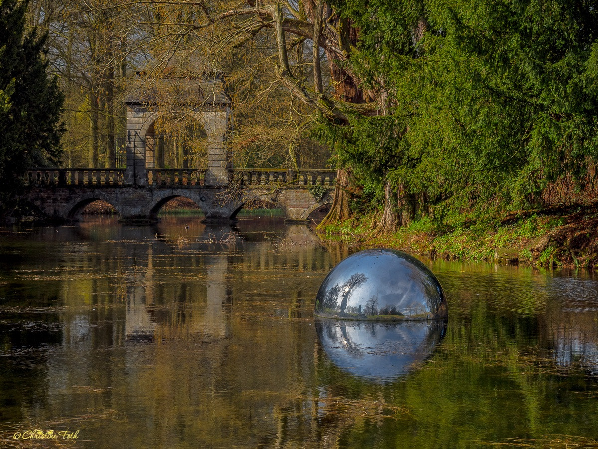 Olympus OM-D E-M5 II + Olympus M.Zuiko Digital ED 12-40mm F2.8 Pro sample photo. Water ball with refelection photography