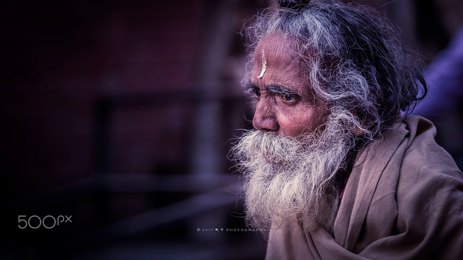 Canon EOS 5DS R sample photo. Kathmandu saddhu 《苍发行者》 photography