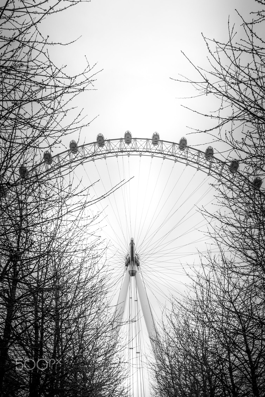 Canon EOS 60D + Canon EF-S 17-85mm F4-5.6 IS USM sample photo. London eye photography