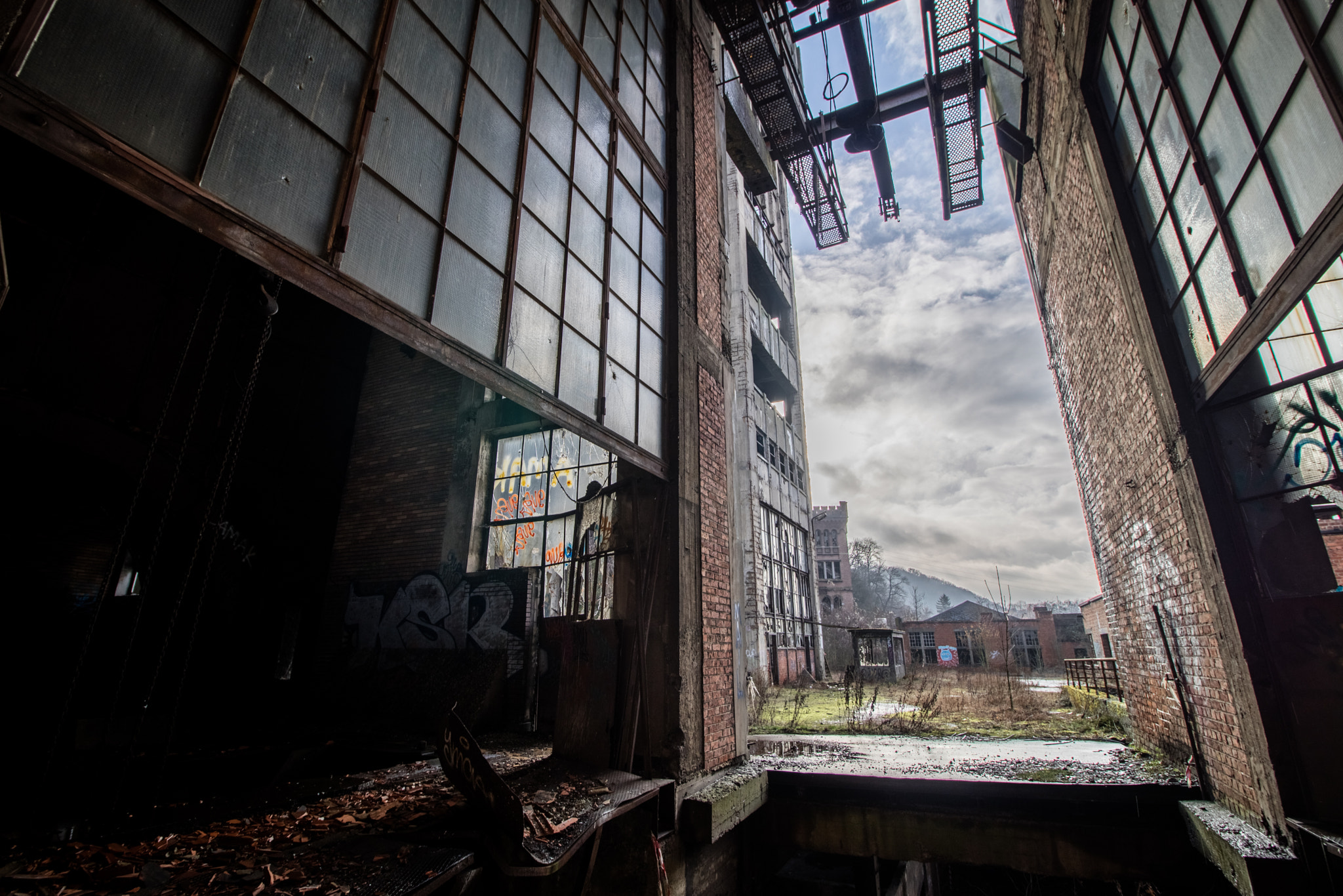 Canon EOS M3 sample photo. Old coalmine in belgium photography