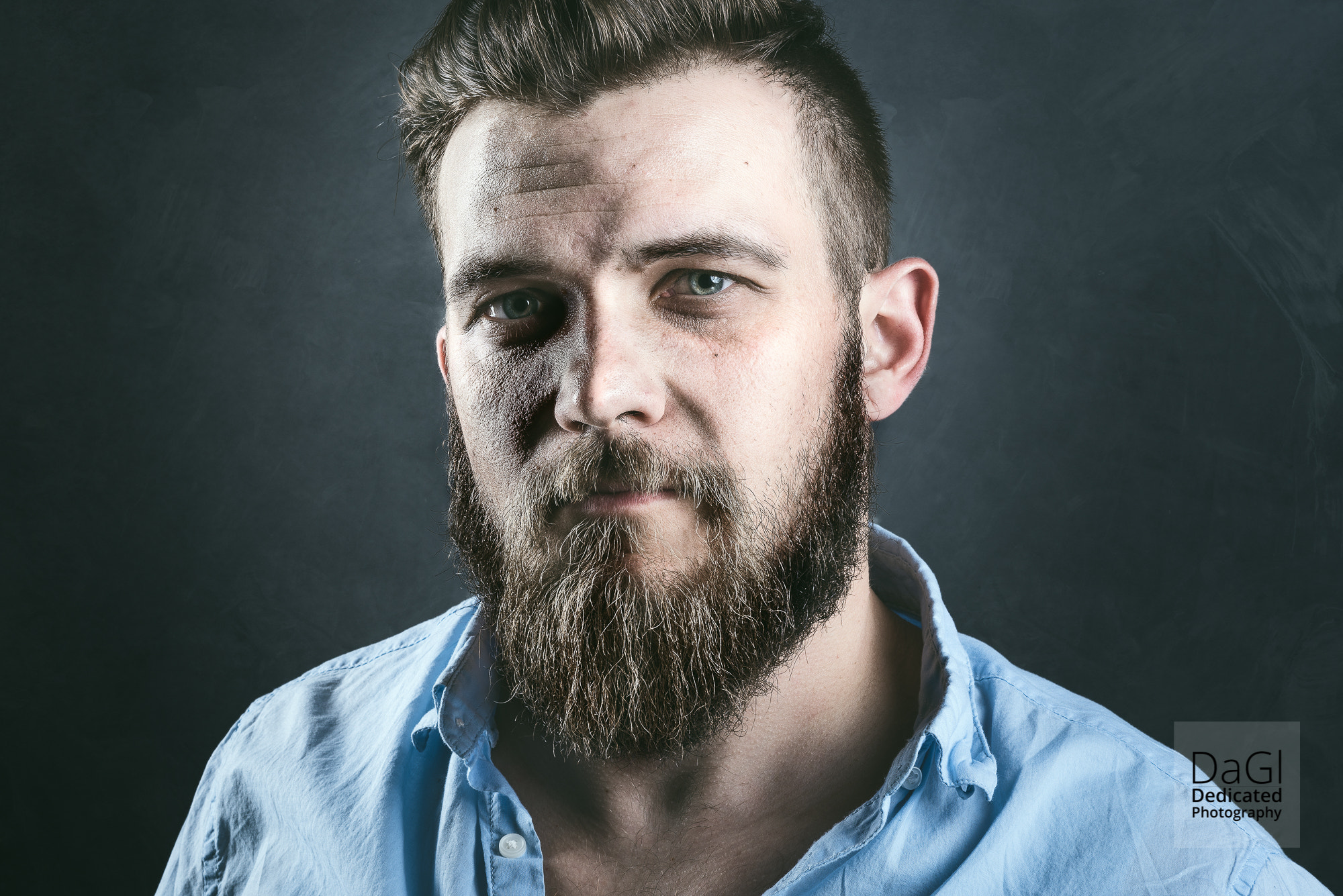 Nikon AF-S Nikkor 85mm F1.8G sample photo. Beard photography