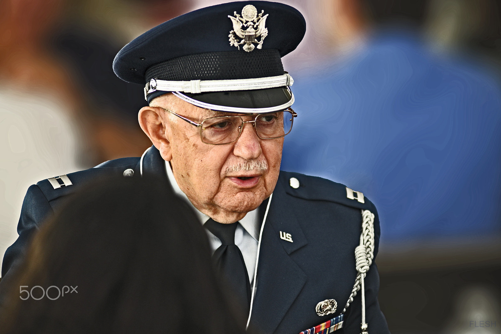 Nikon AF-Nikkor 80-200mm F2.8D ED sample photo. Veteran of war air force photography