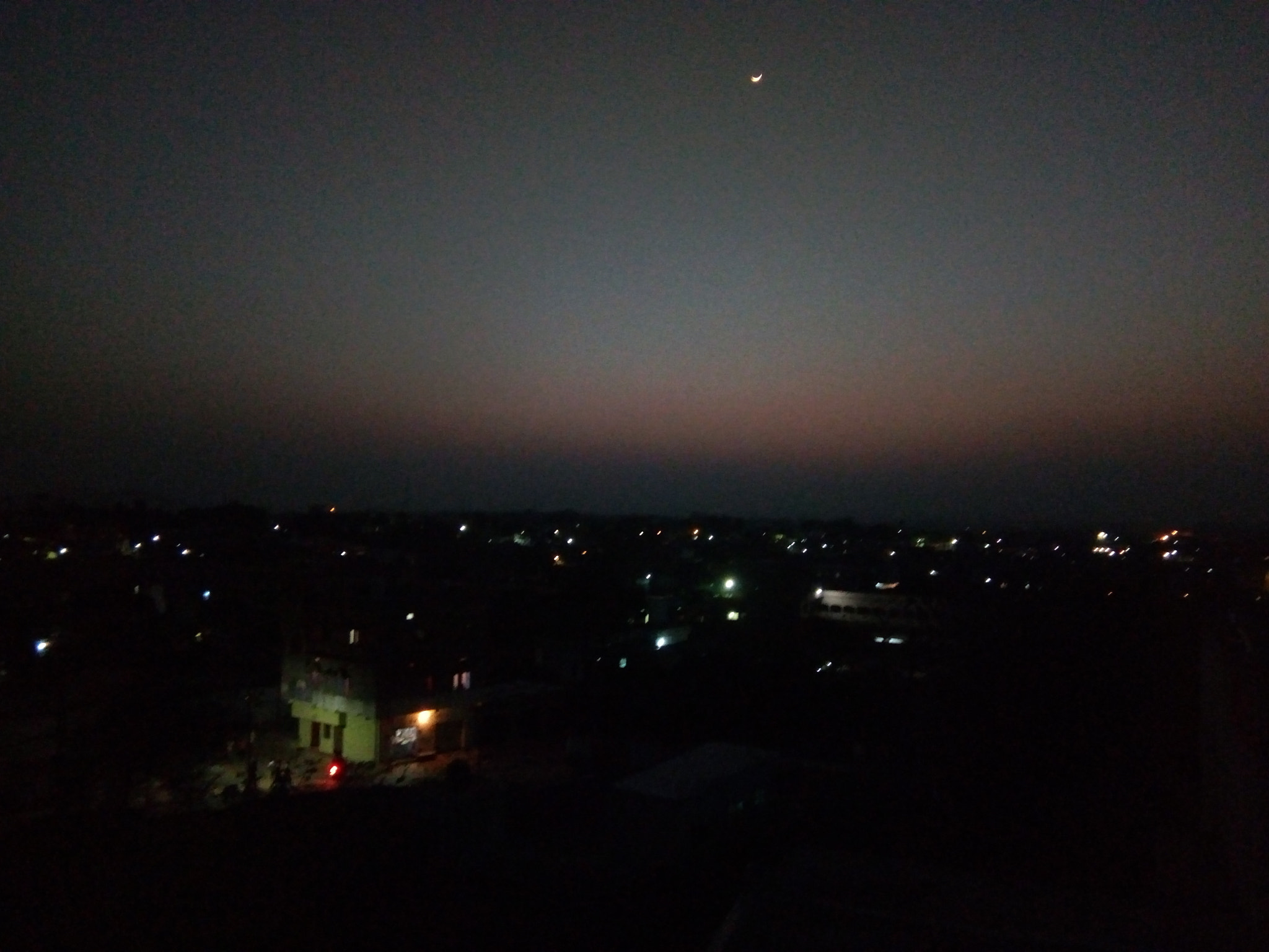 GIONEE F103 Pro sample photo. After sunset photography
