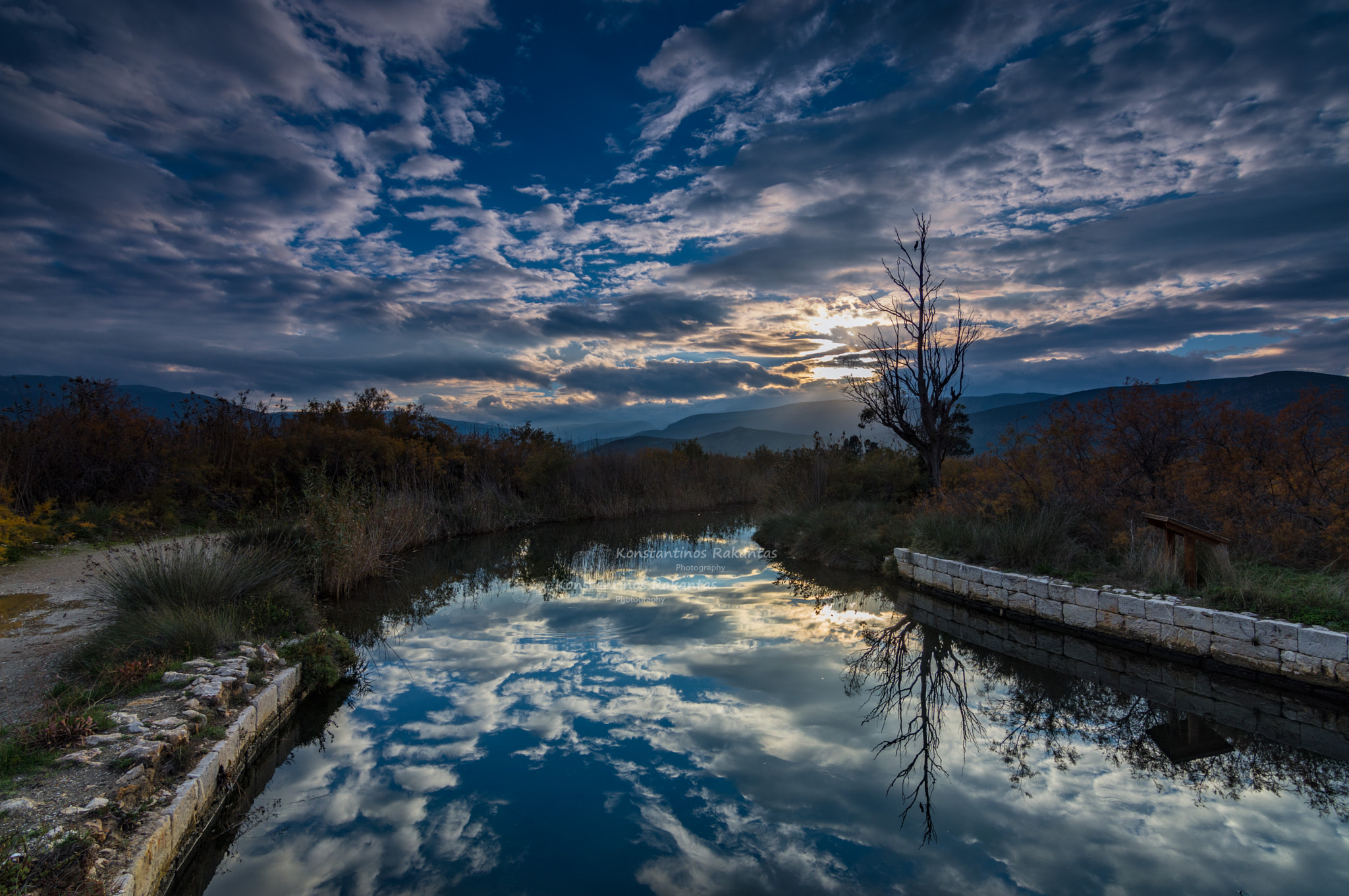 Nikon D7200 sample photo. Cloudy river photography
