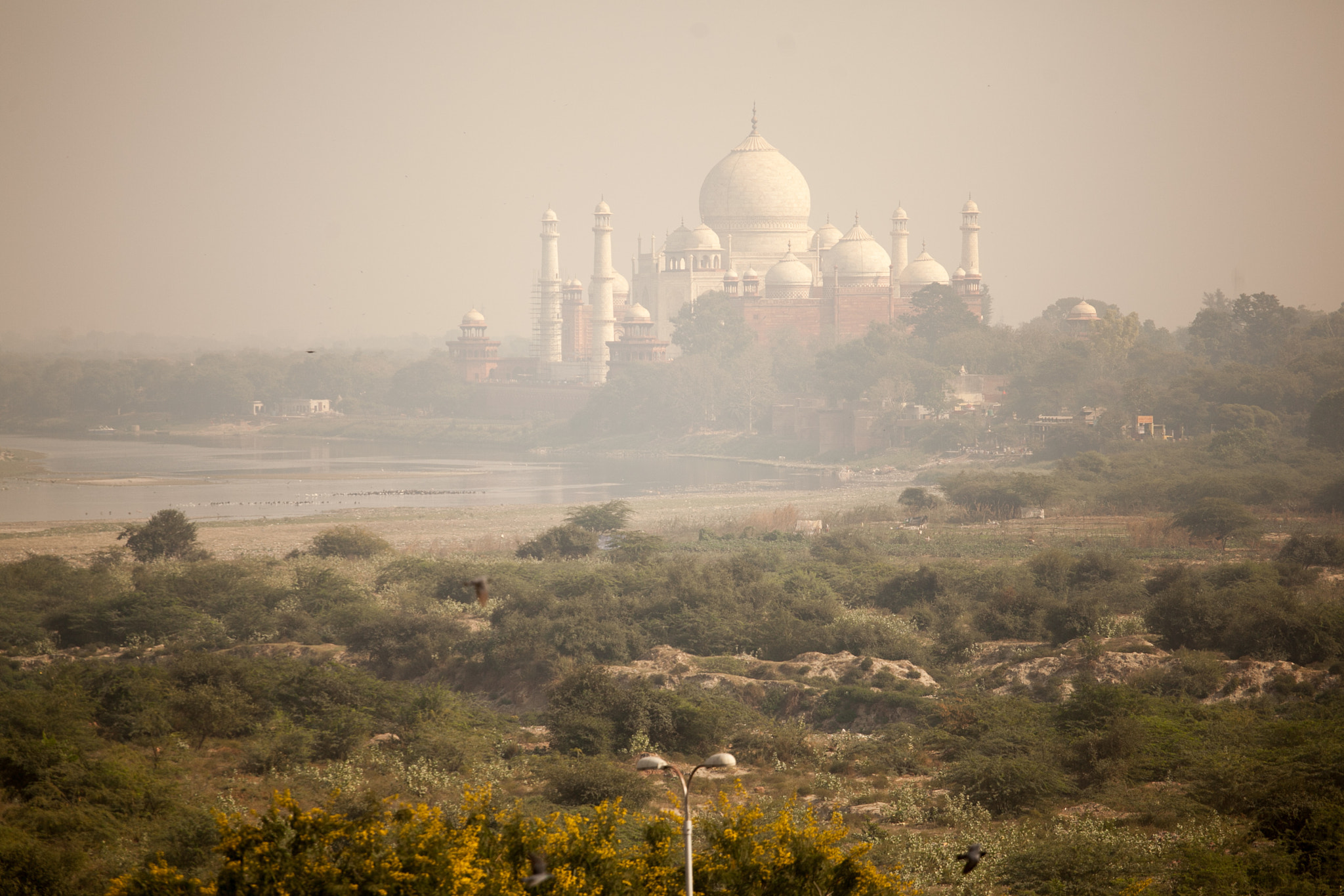 Canon EF 70-200mm F4L USM sample photo. Taj mahal at agra, india photography