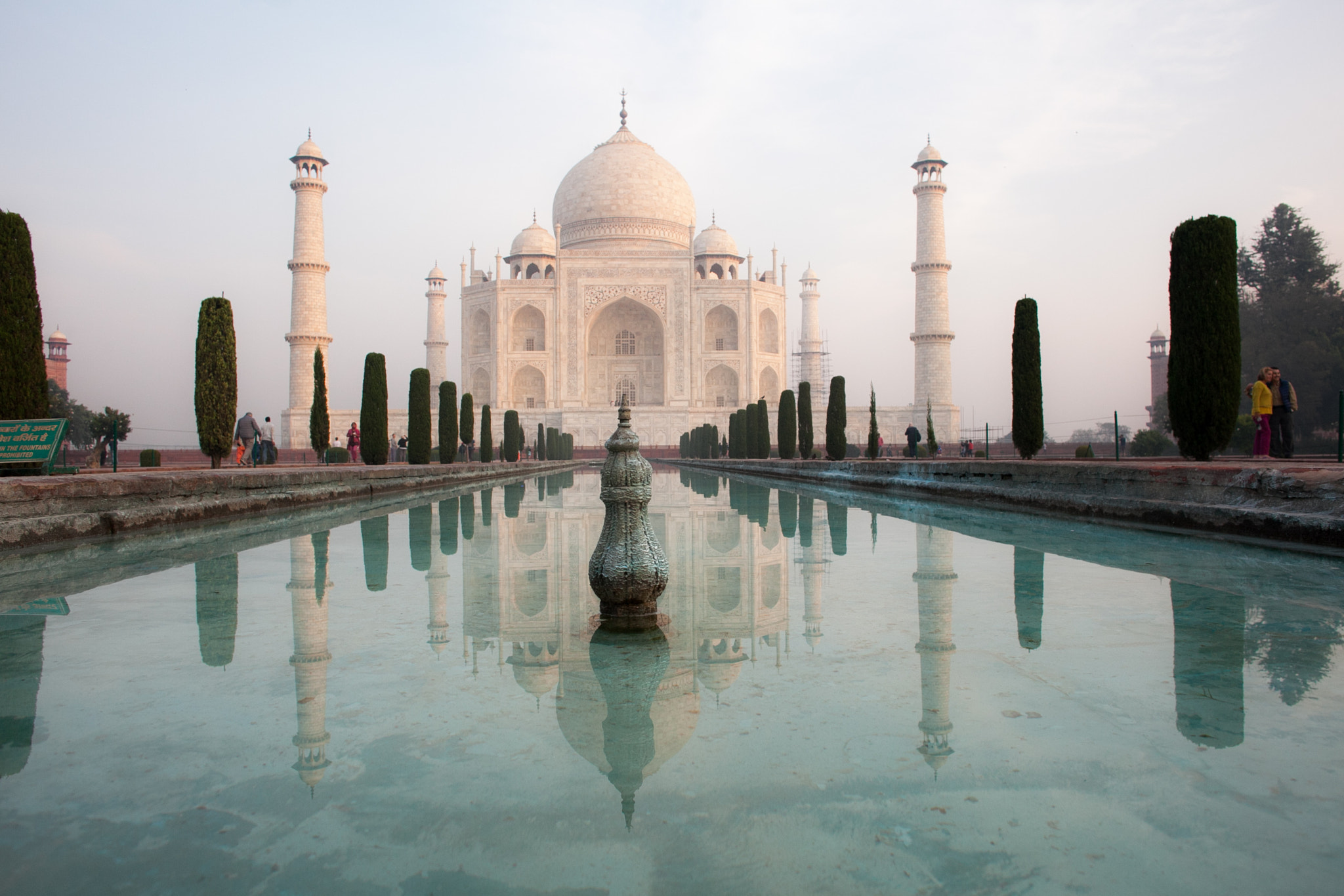 Canon EOS 5D Mark II sample photo. Taj mahal at agra, india photography