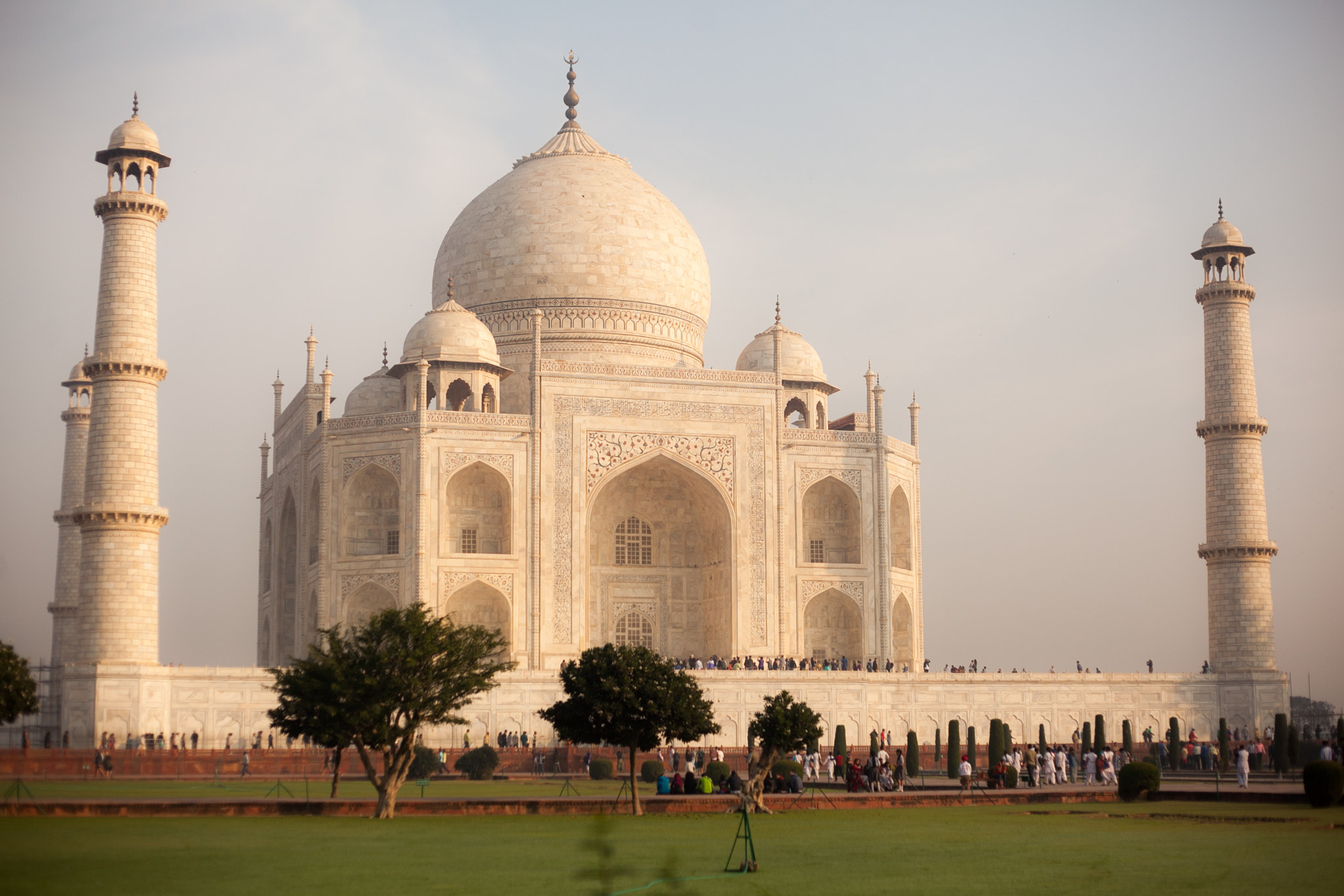 Canon EF 50mm F1.8 II sample photo. Taj mahal at agra, india photography