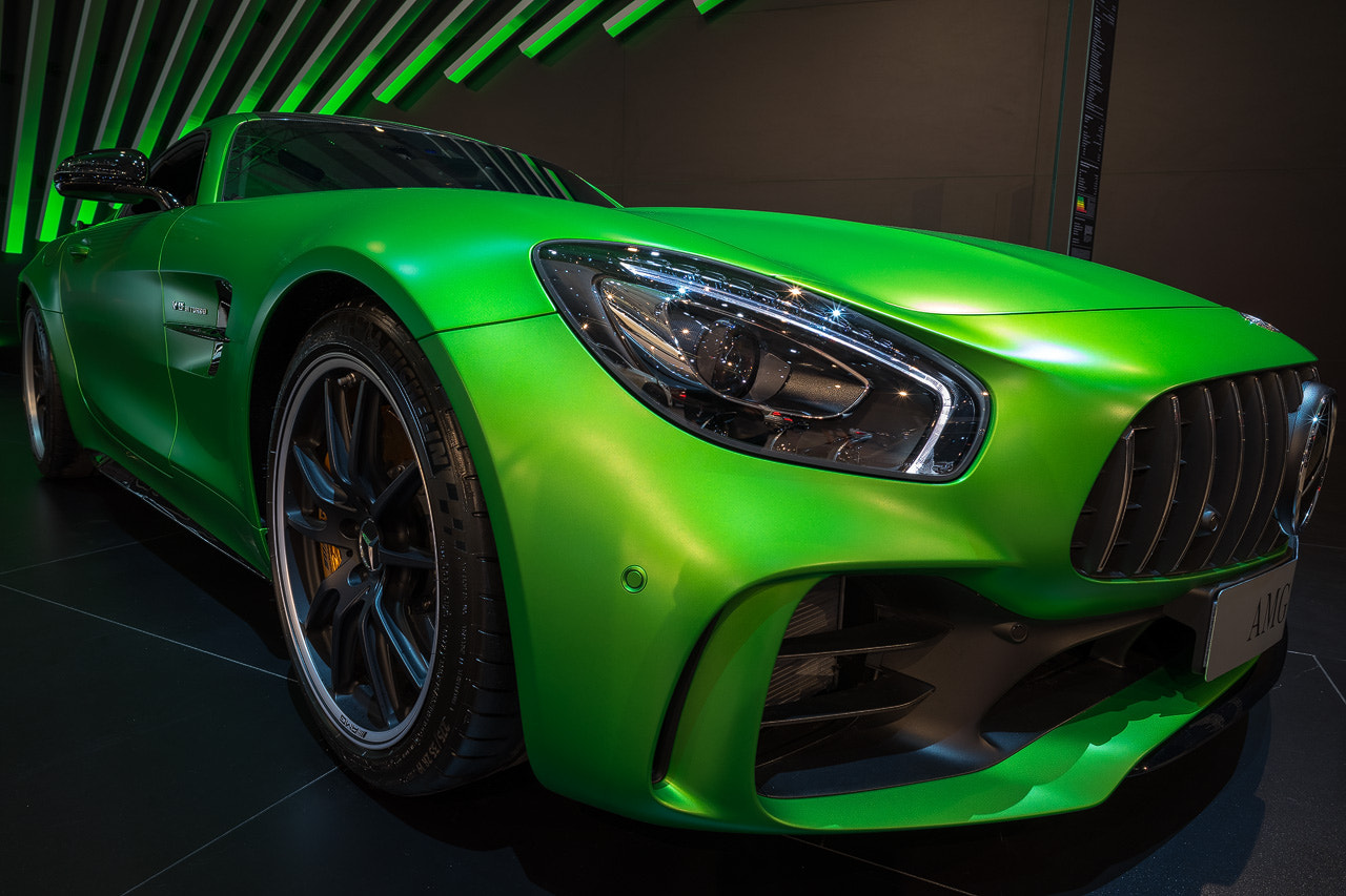 E 21mm F2.8 sample photo. Amg gt r photography