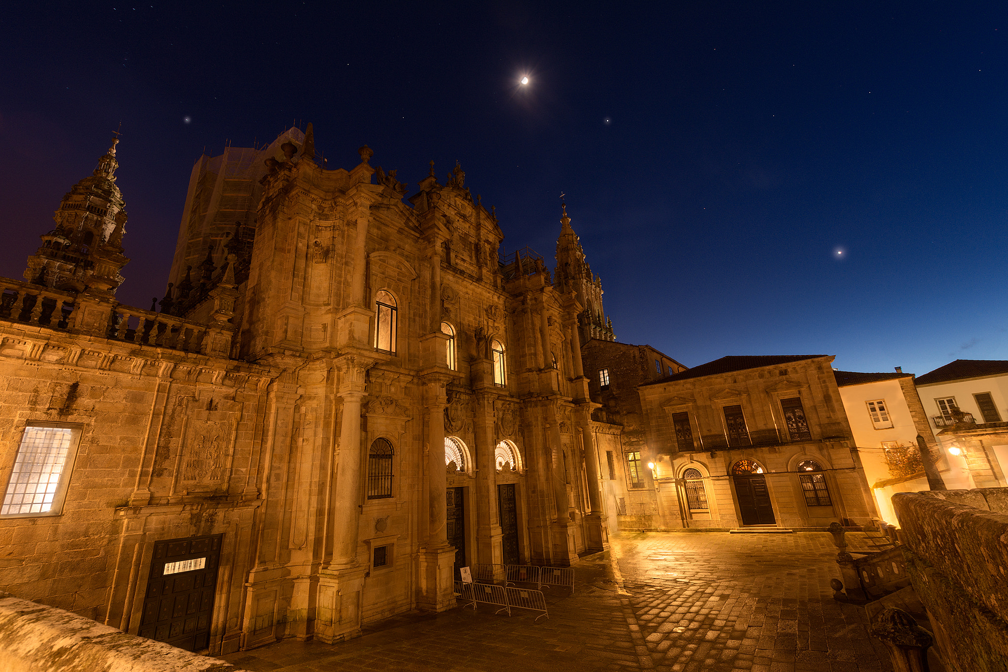 Nikon D7100 sample photo. Santiago de compostela cathedral photography