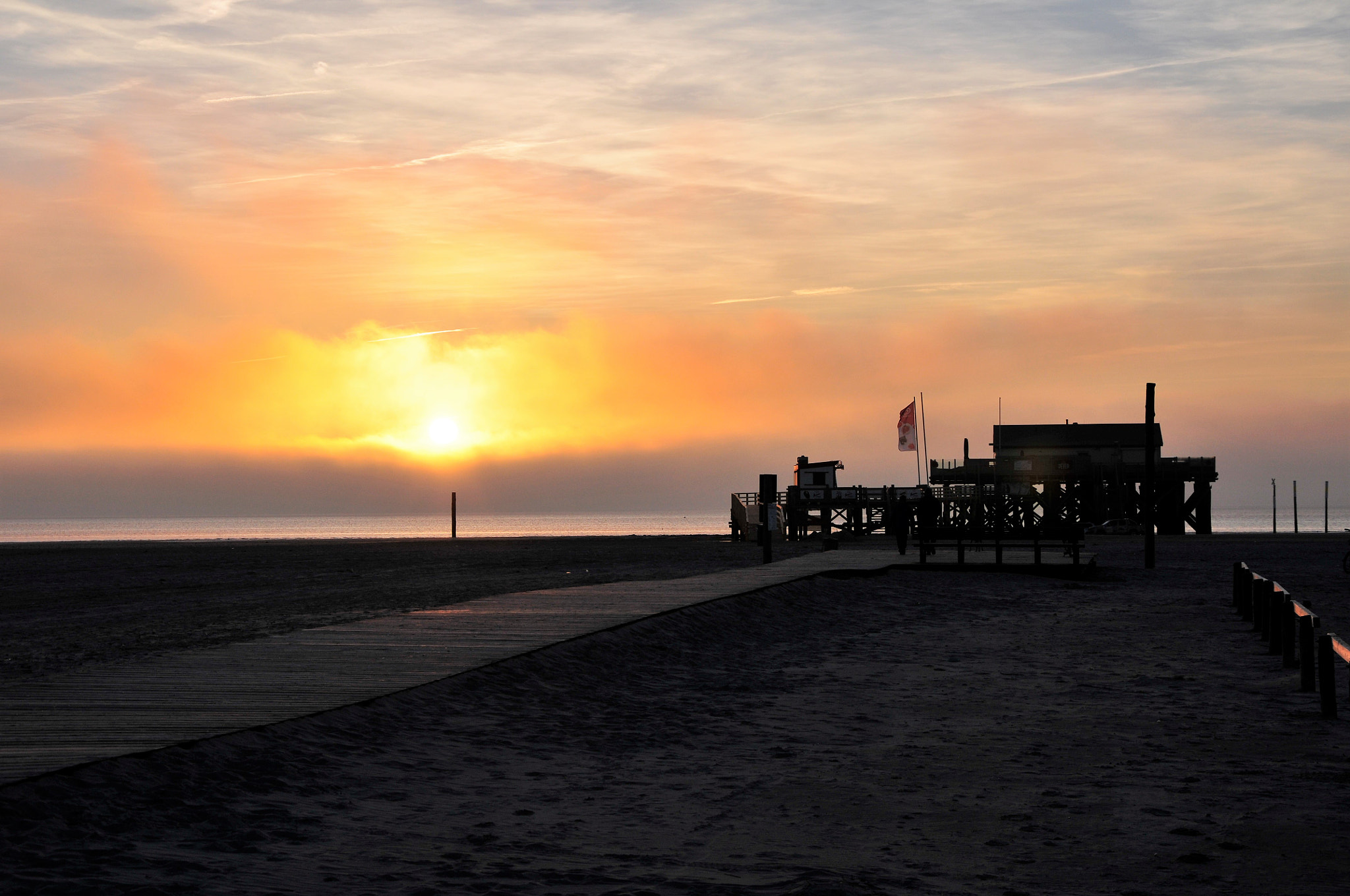 Nikon D300S + Nikon AF-S DX Nikkor 18-105mm F3.5-5.6G ED VR sample photo. St. peter ording photography