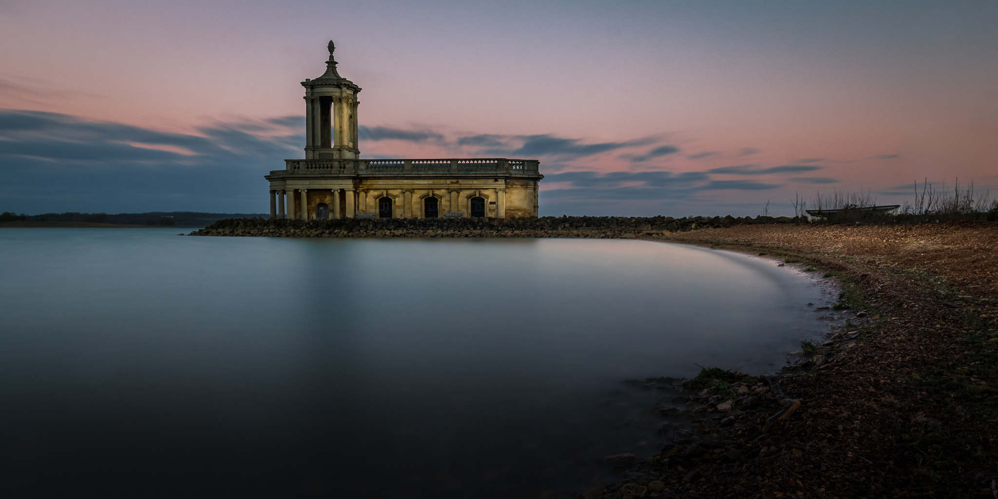 Canon EF 16-35mm F4L IS USM sample photo. Dawn normaton church photography