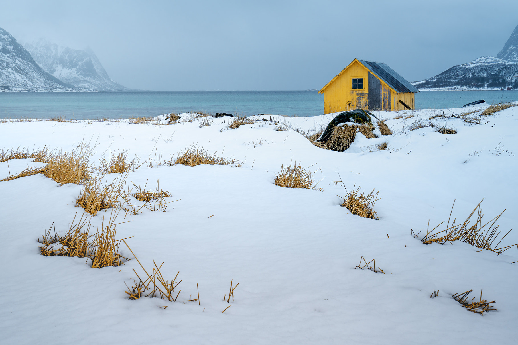 Sony a7R II + Sony Vario-Tessar T* FE 16-35mm F4 ZA OSS sample photo. Yellow cabin photography