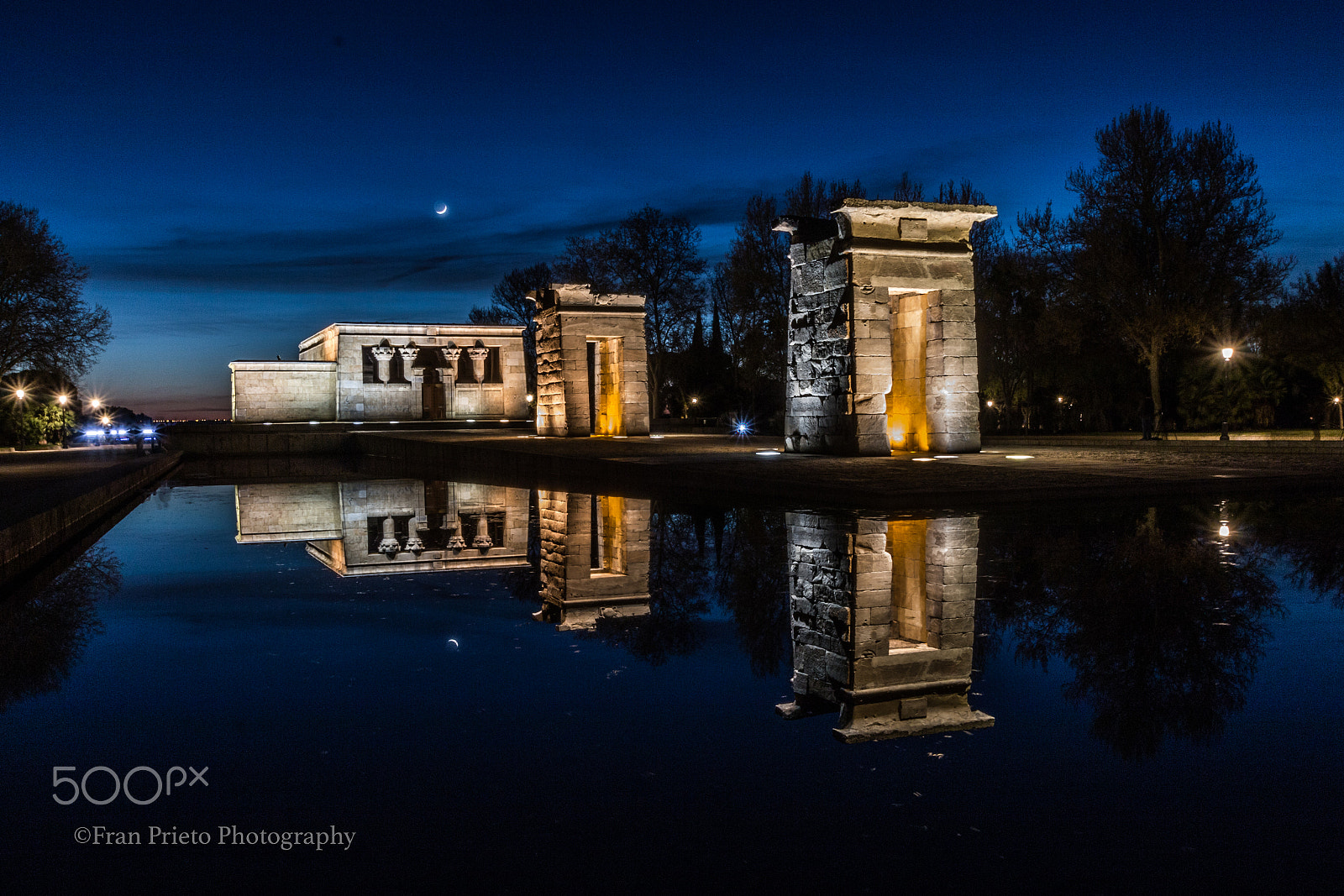 Canon EOS 70D sample photo. Templo de debod photography