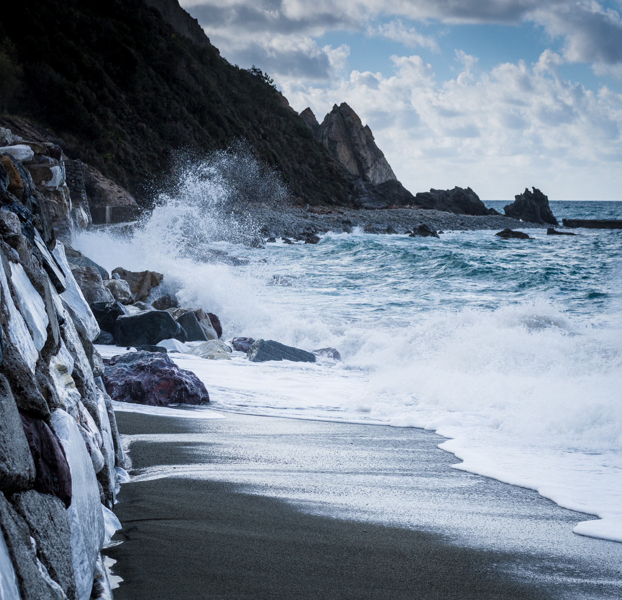 Nikon D7200 sample photo. Morning waves photography