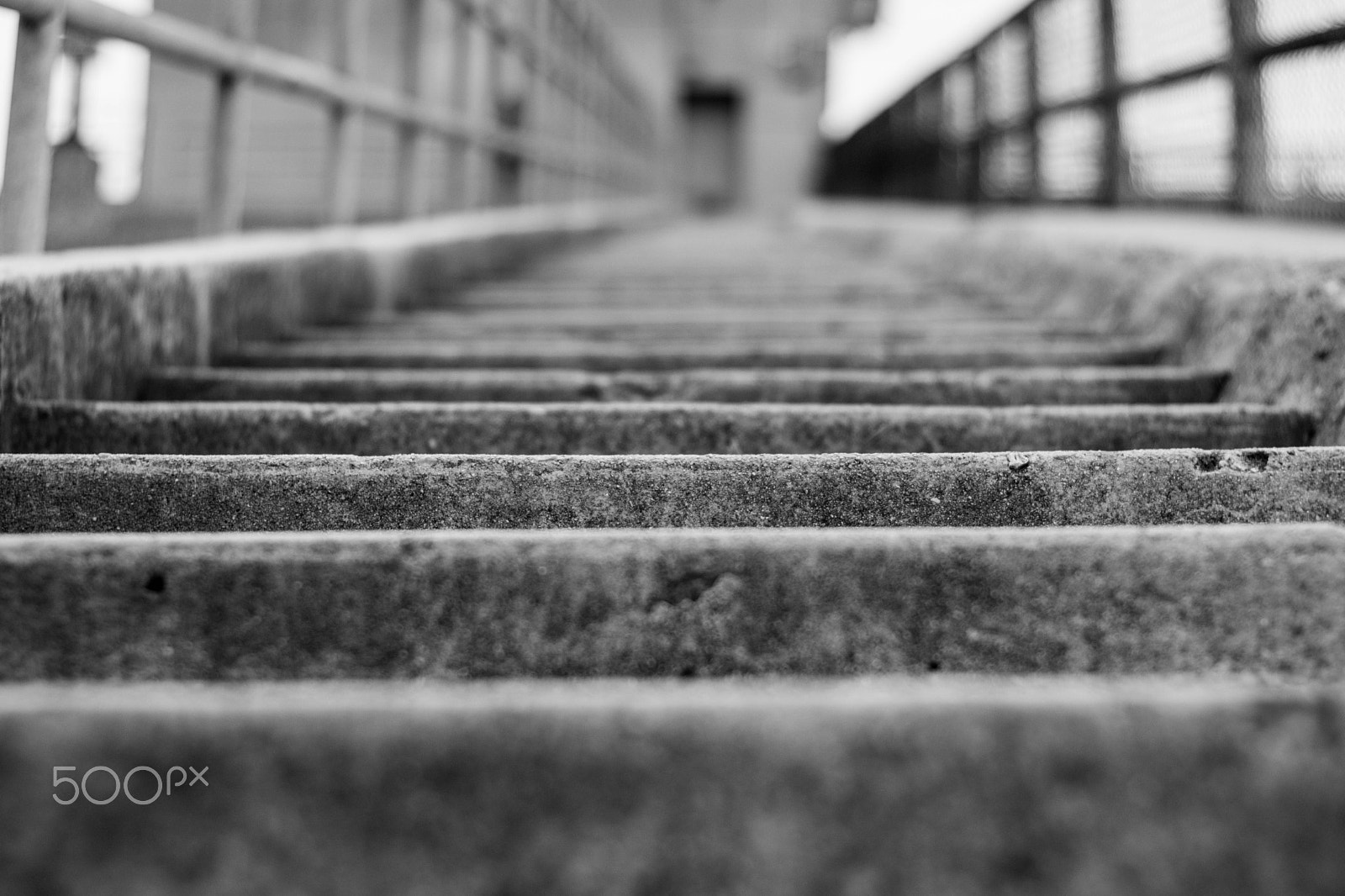 AF-S DX VR Zoom-Nikkor 18-55mm f/3.5-5.6G + 2.8x sample photo. Dam stairs photography