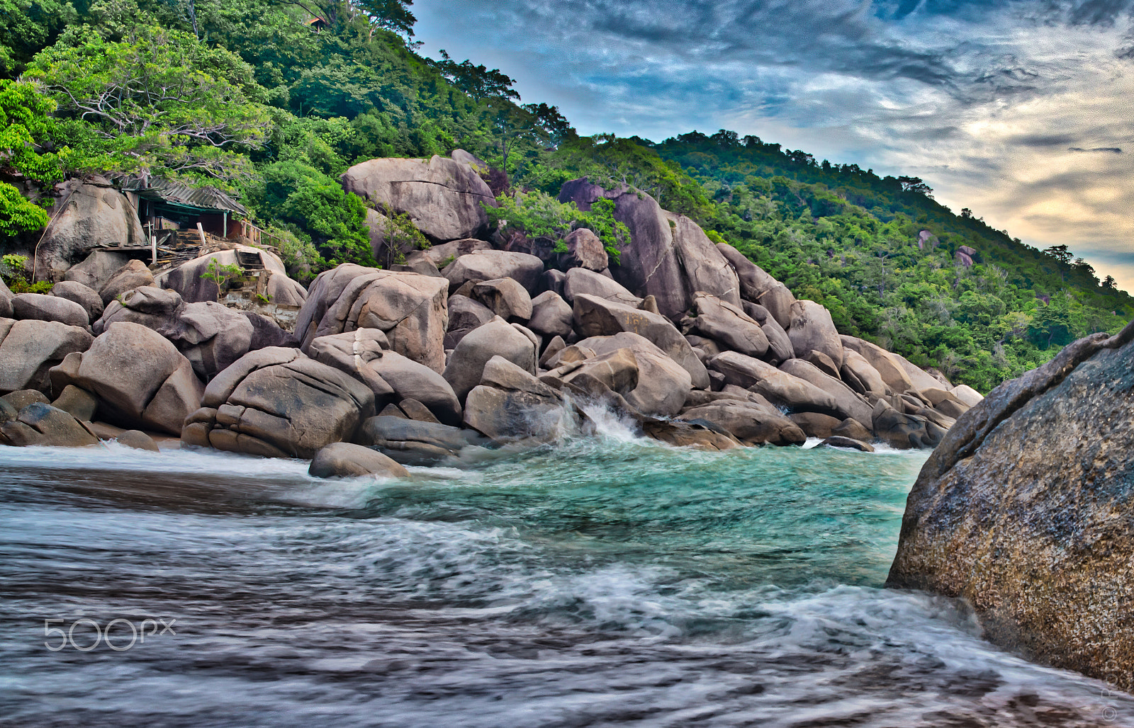 Canon EF 24-70mm F2.8L II USM sample photo. Hin wong beach, tao. photography